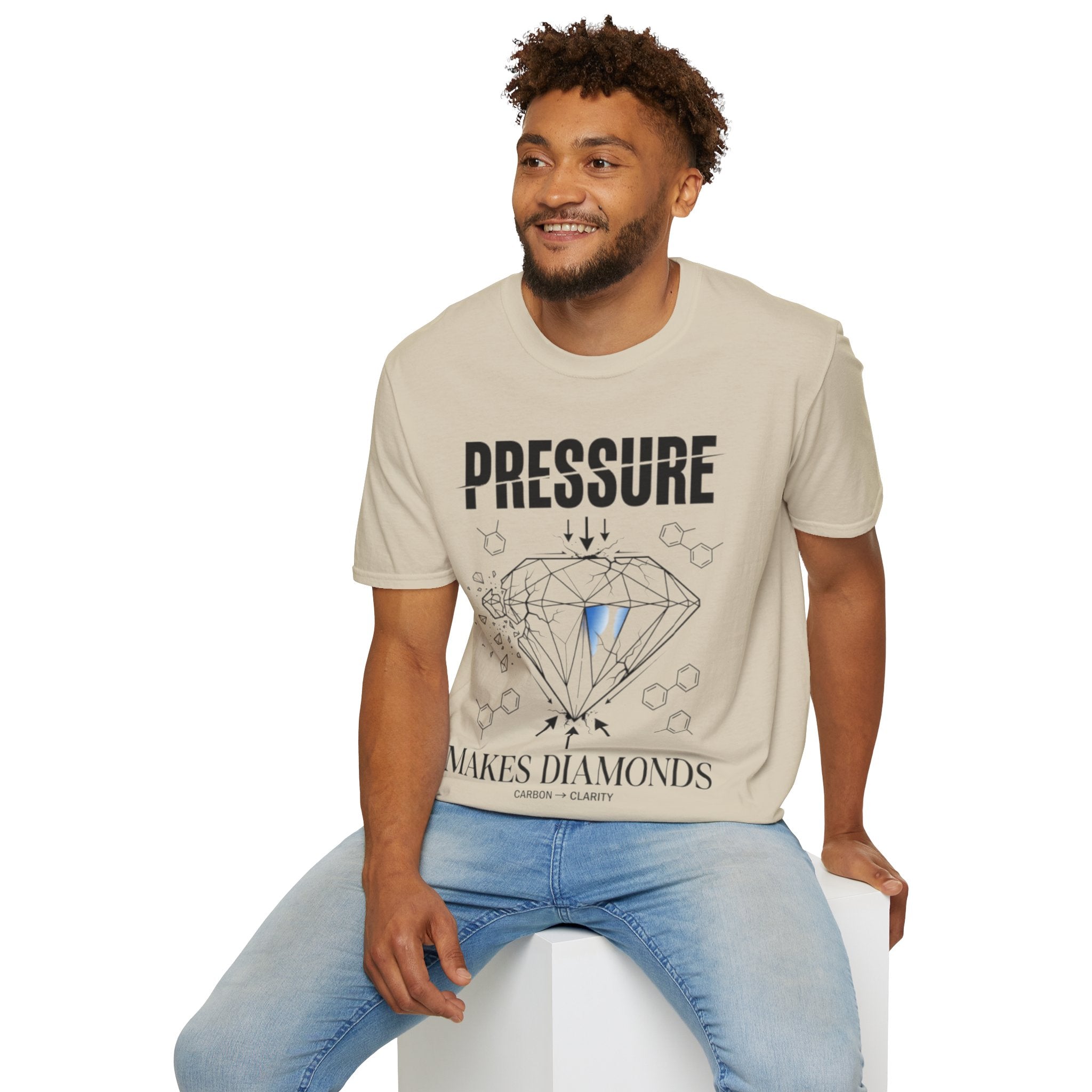 Pressure Makes Diamonds Urban Streetwear Tee