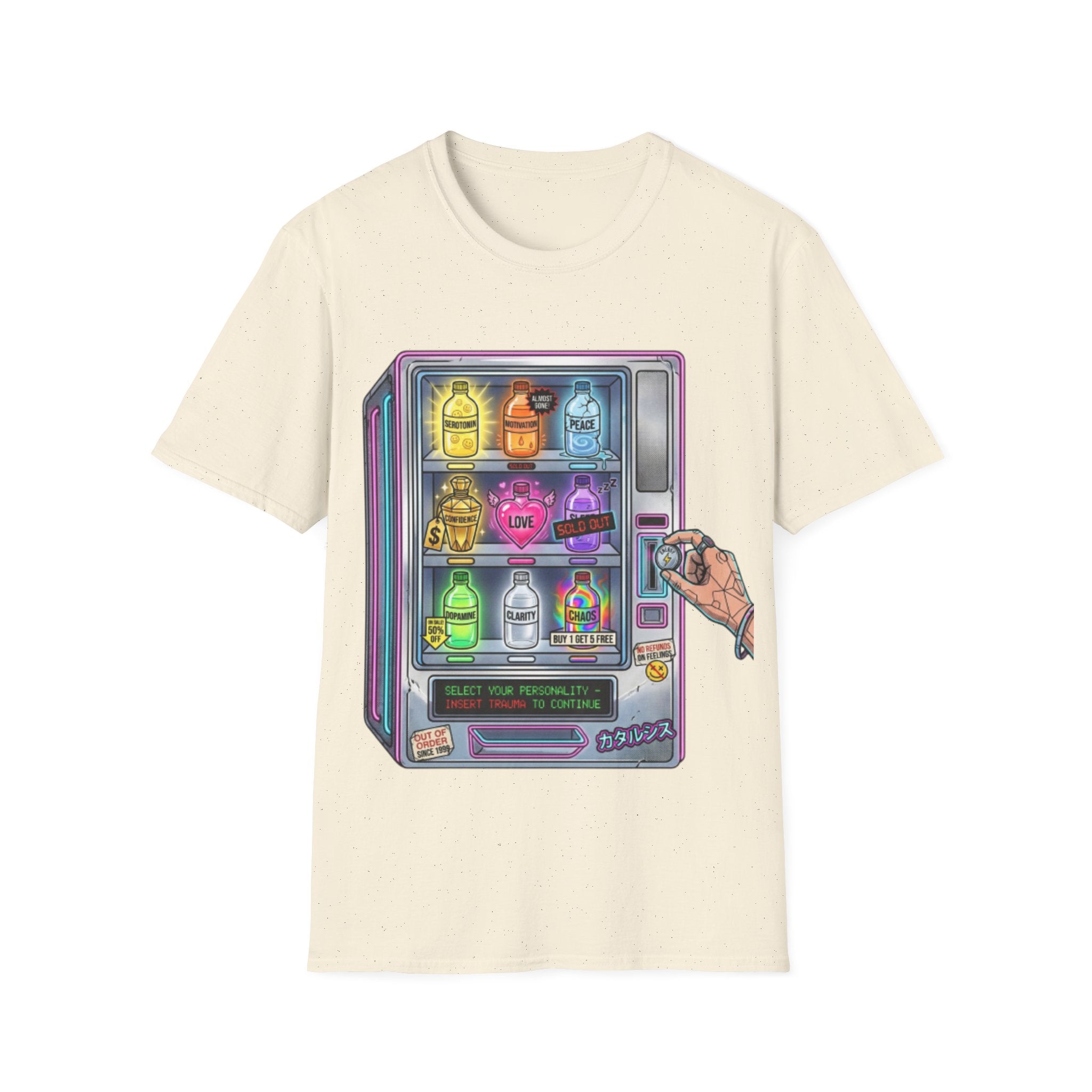 Urban Vending Machine T-Shirt - Trendy Streetwear