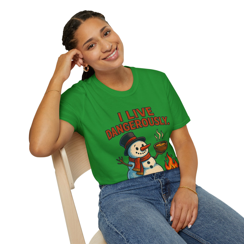 Melting Snowman Tee | Funny & Cool Christmas T-shirt