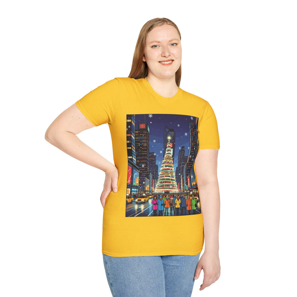 New York Christmas T-Shirt: Festive & Stylish