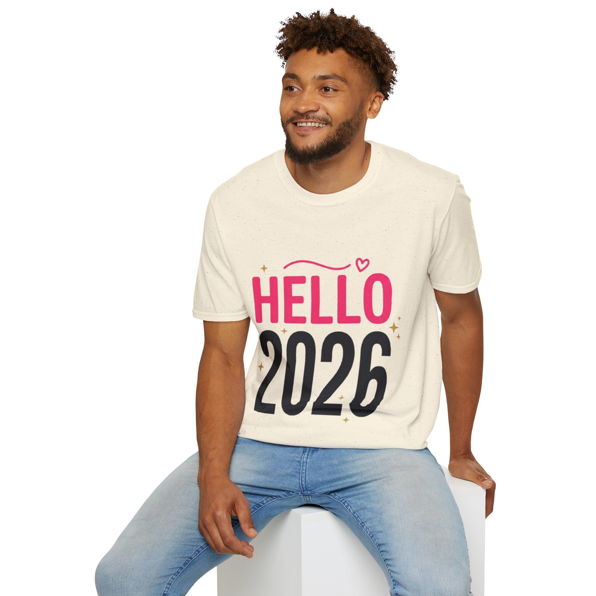 Hello 2026 New Year T-Shirt | Festive NYE Graphic Tee