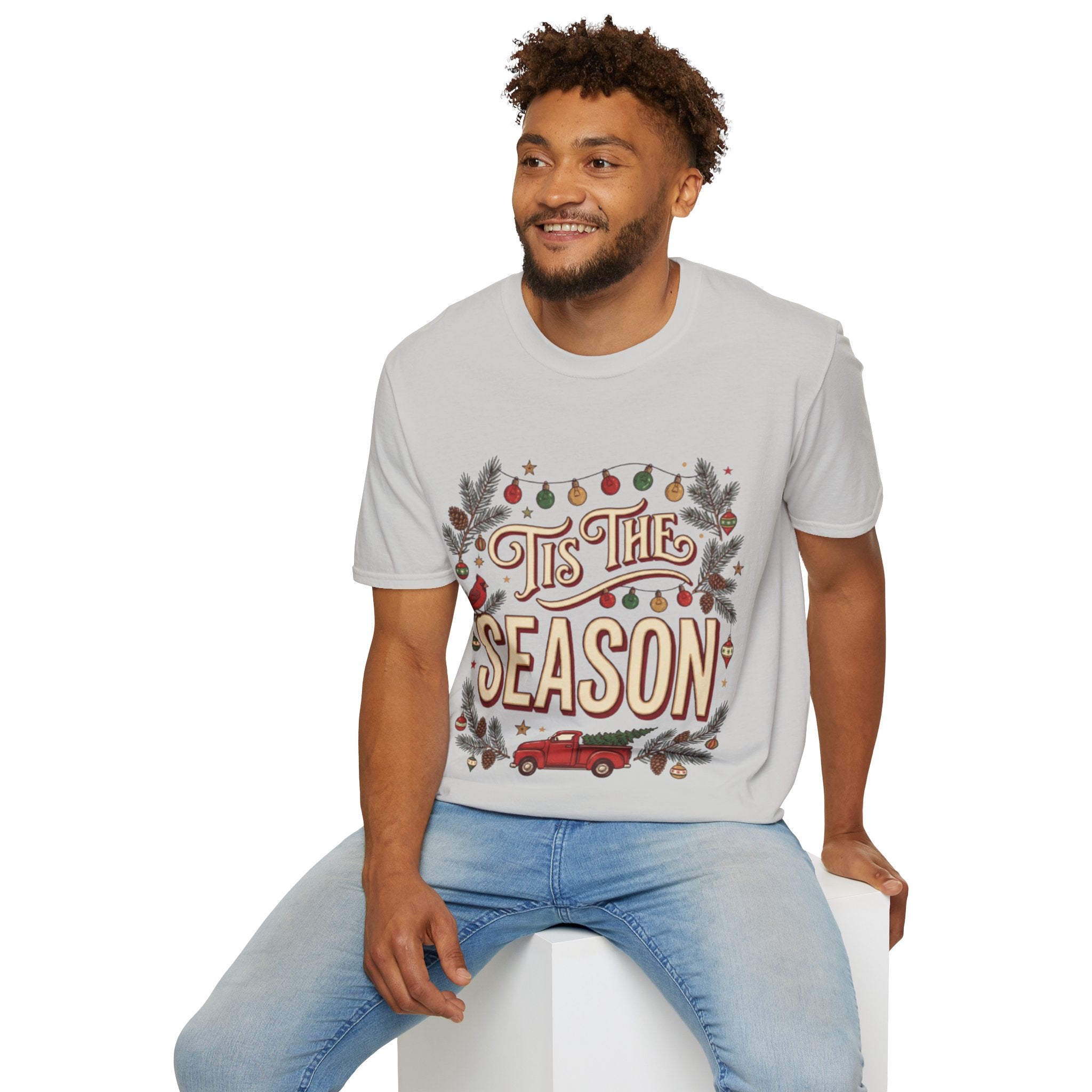 'Tis The Season' Christmas Tee | Cute & Cozy Holiday Graphic Tee