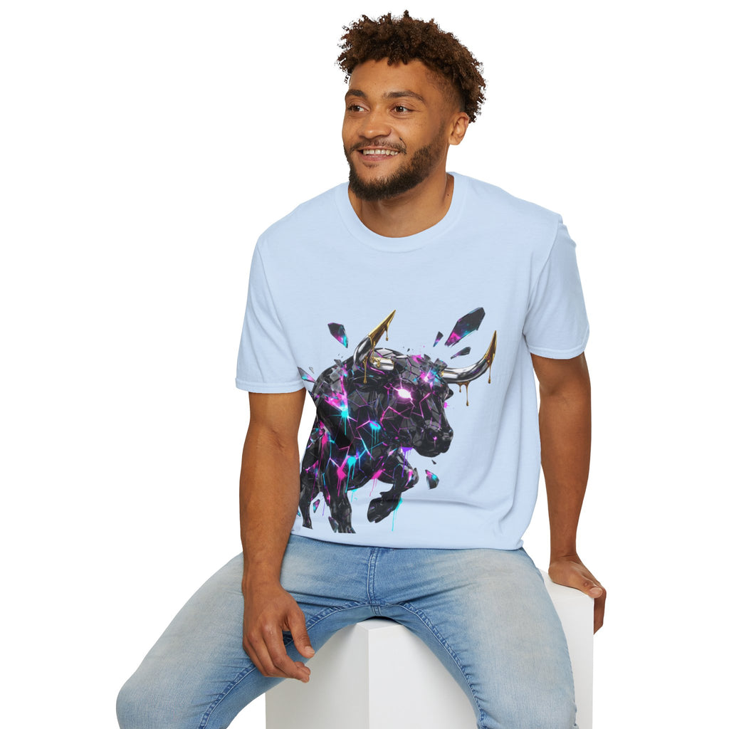 Neon Bull Unisex Tee - Trendy Urban Streetwear