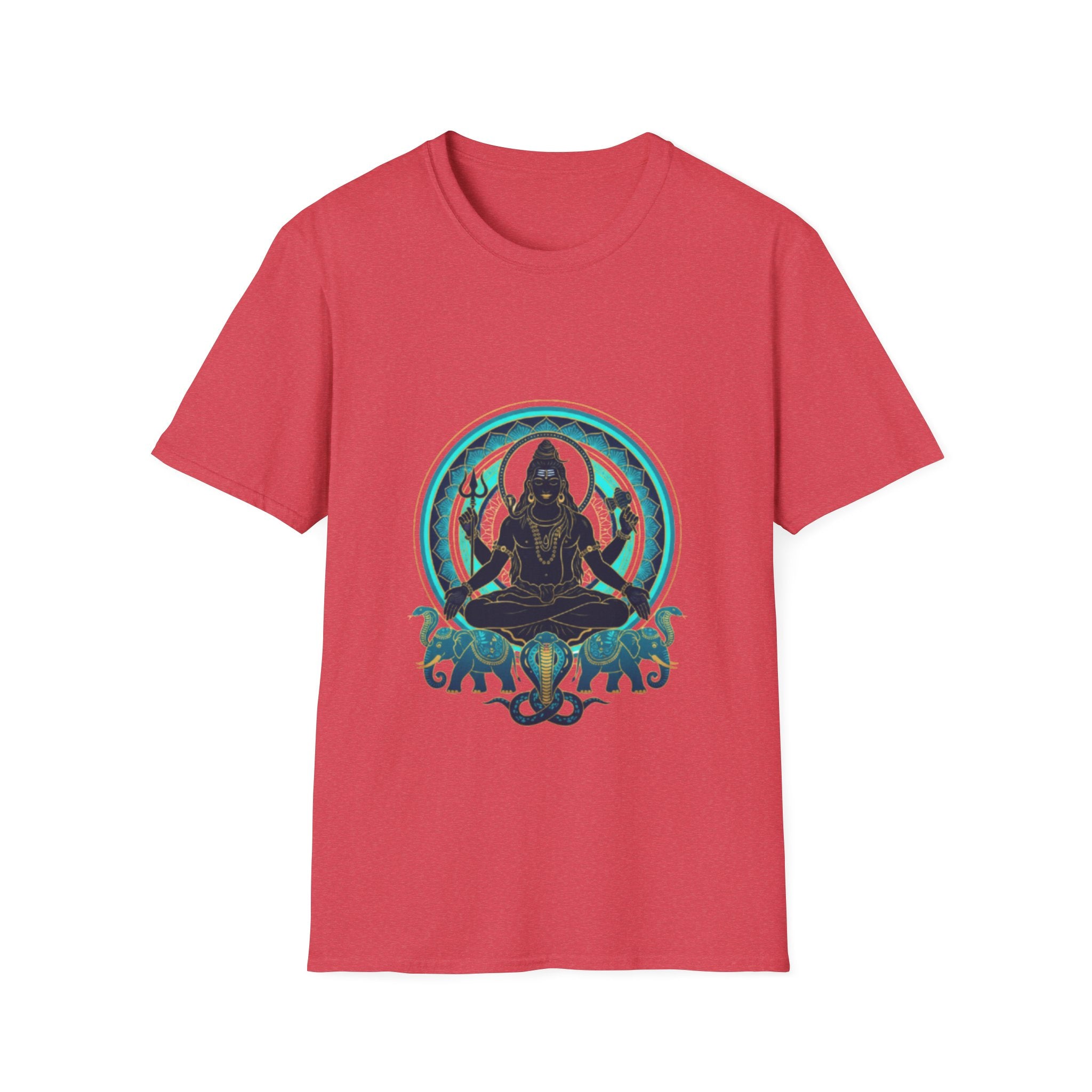 Mahadev Enlightning Aesthetic Silhouette Tee