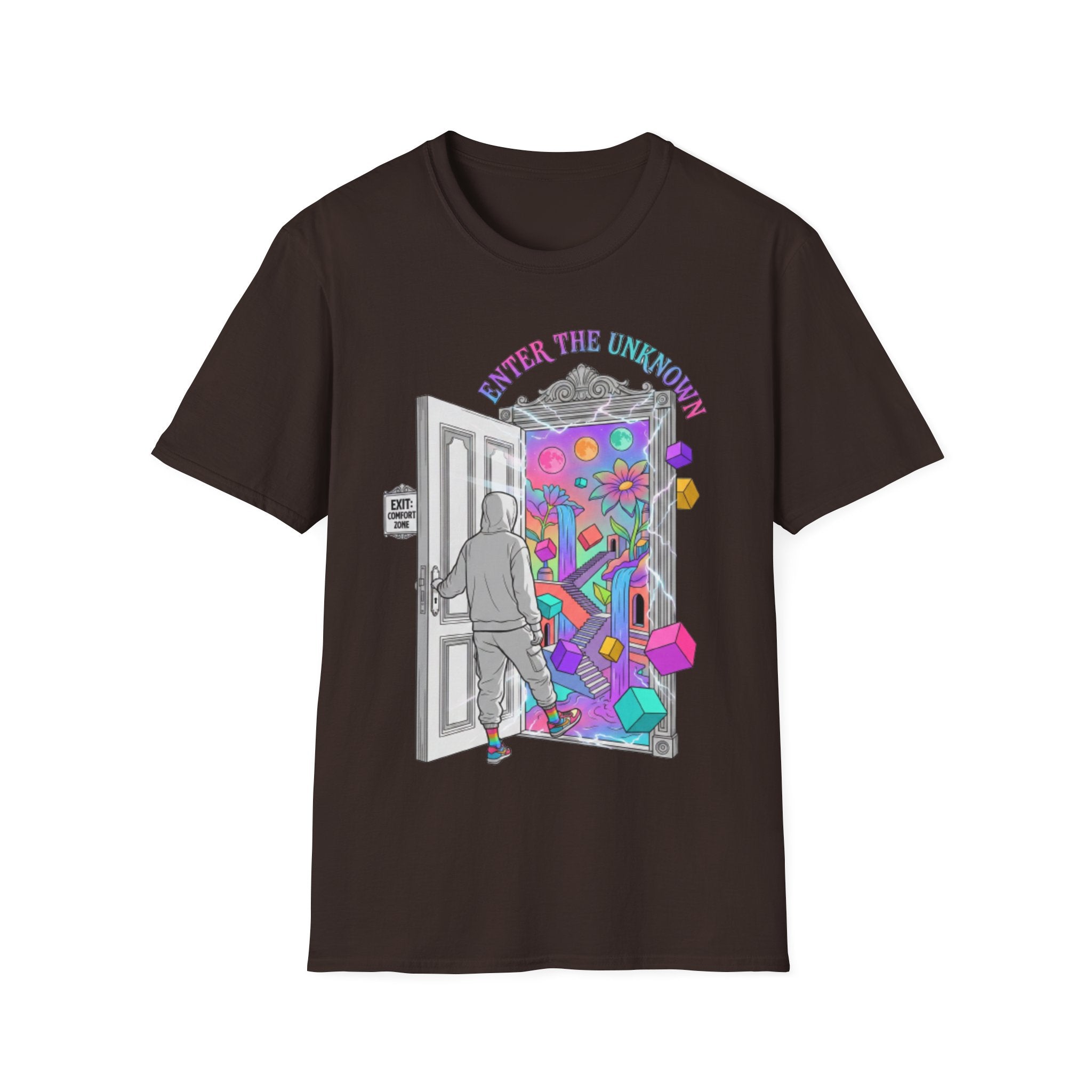 Trendy Streetwear 'Enter the Unknown' Tee