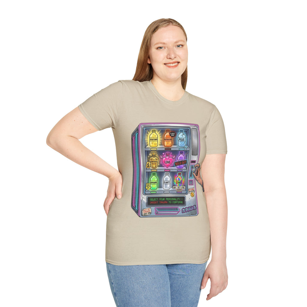 Urban Vending Machine T-Shirt - Trendy Streetwear