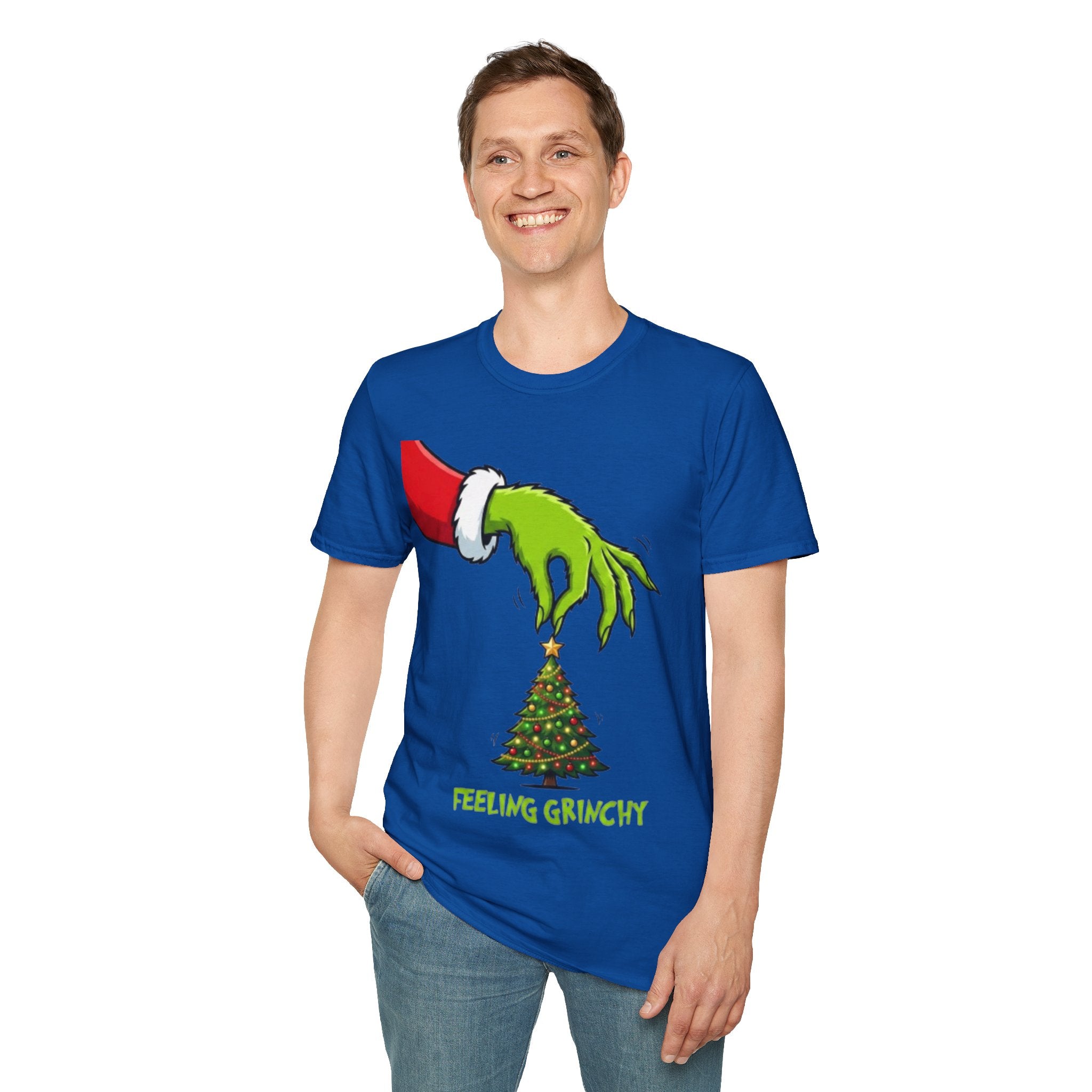 Feeling Grinchy T-shirt | Funny Grinch Christmas T-shirt