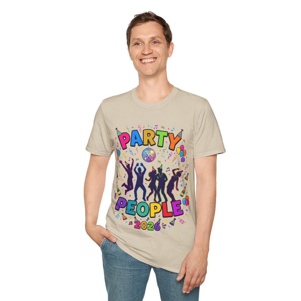 Party People 2026 Vibrant Streetwear Tee