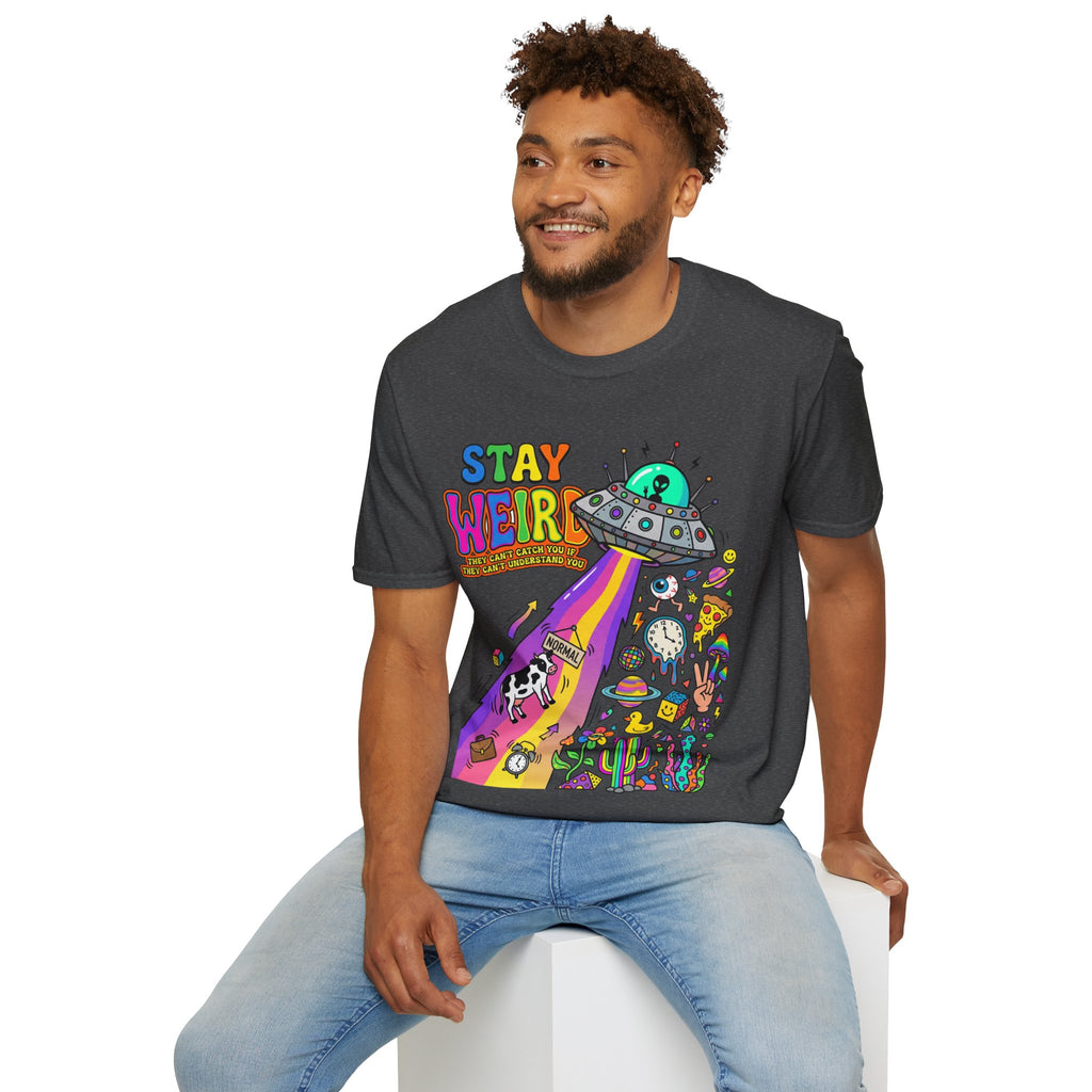 Stay Weird Tee - Trendy Urban Streetwear