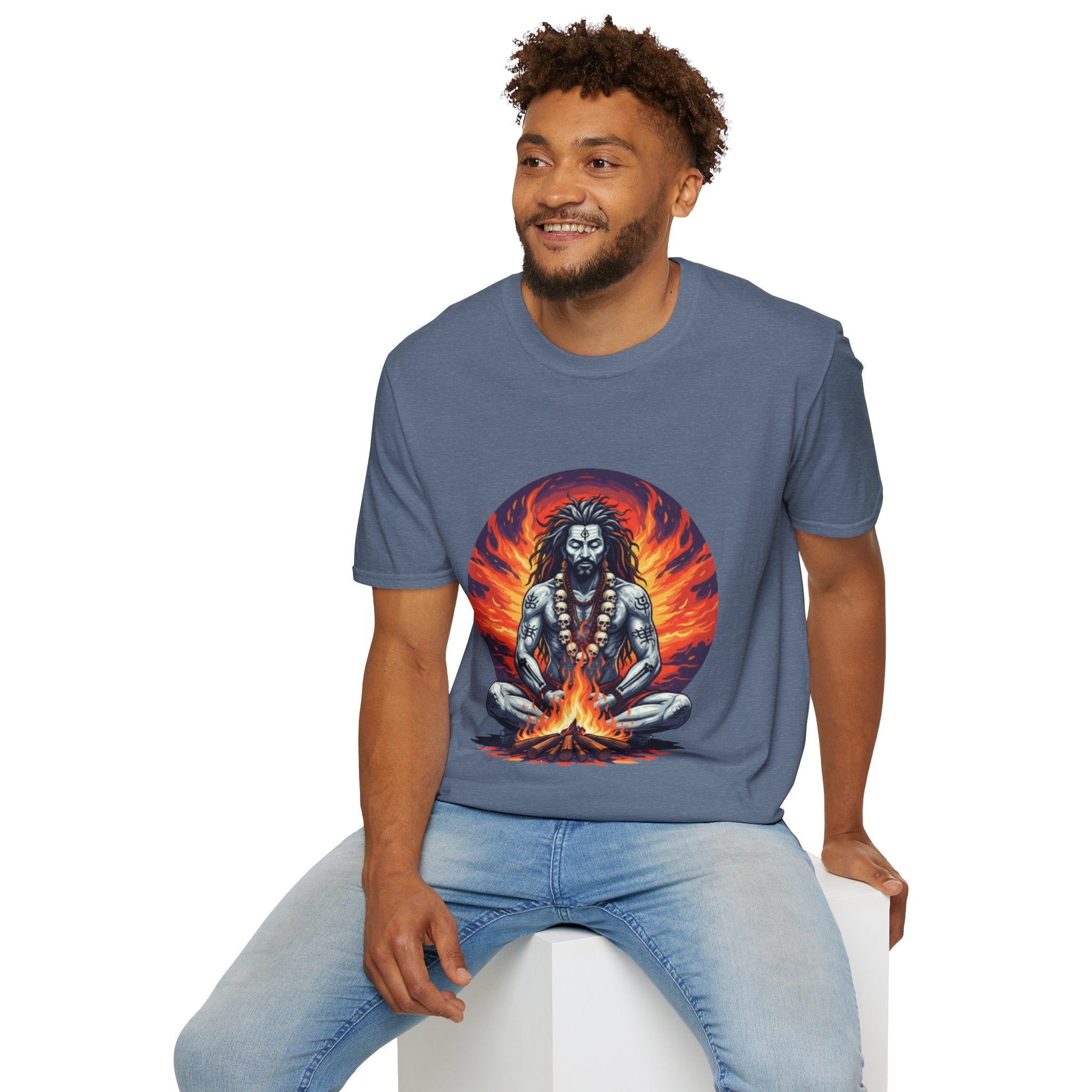 Authentic Aghori India T-Shirt: Bold Cultural Statement