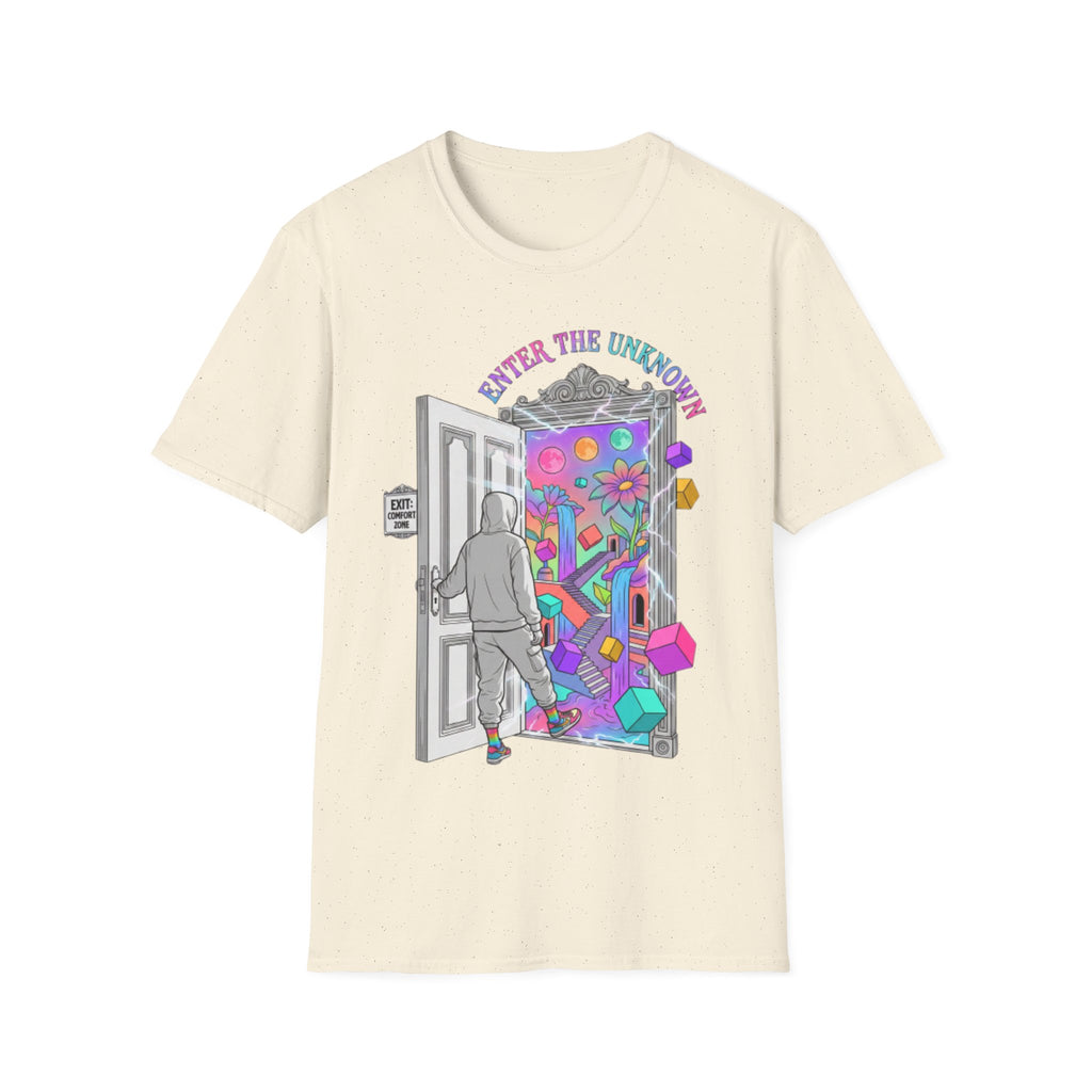 Trendy Streetwear 'Enter the Unknown' Tee