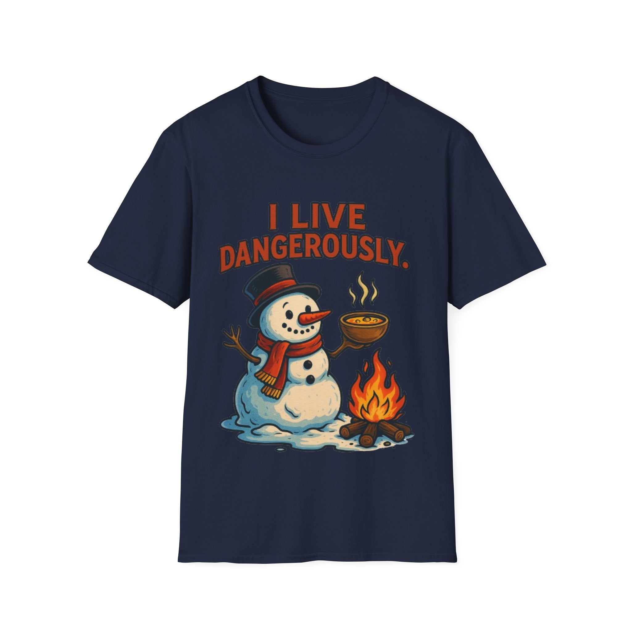 Melting Snowman Tee | Funny & Cool Christmas T-shirt