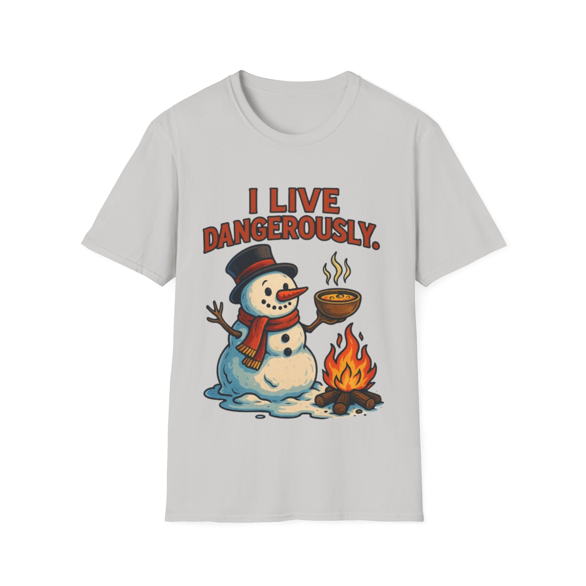 Melting Snowman Tee | Funny & Cool Christmas T-shirt