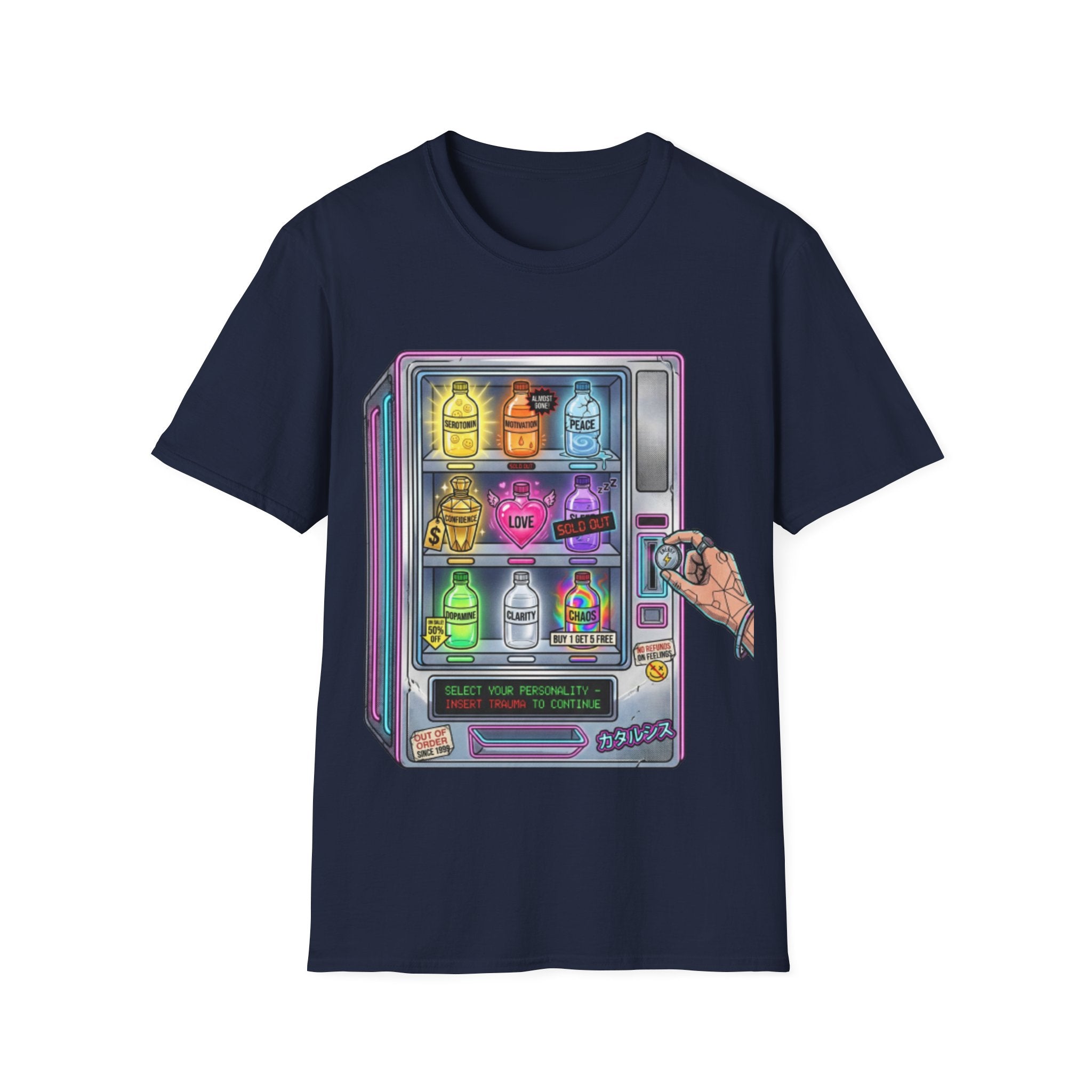 Urban Vending Machine T-Shirt - Trendy Streetwear