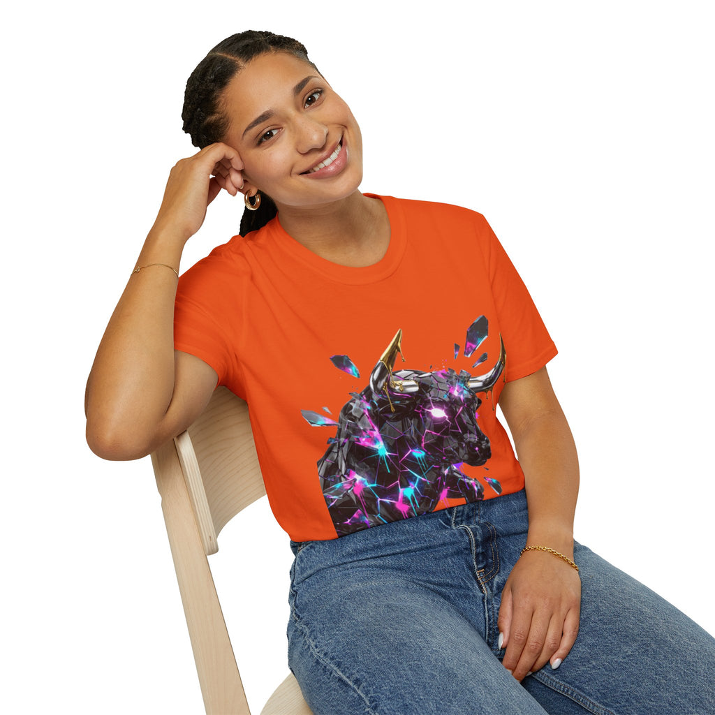 Neon Bull Unisex Tee - Trendy Urban Streetwear