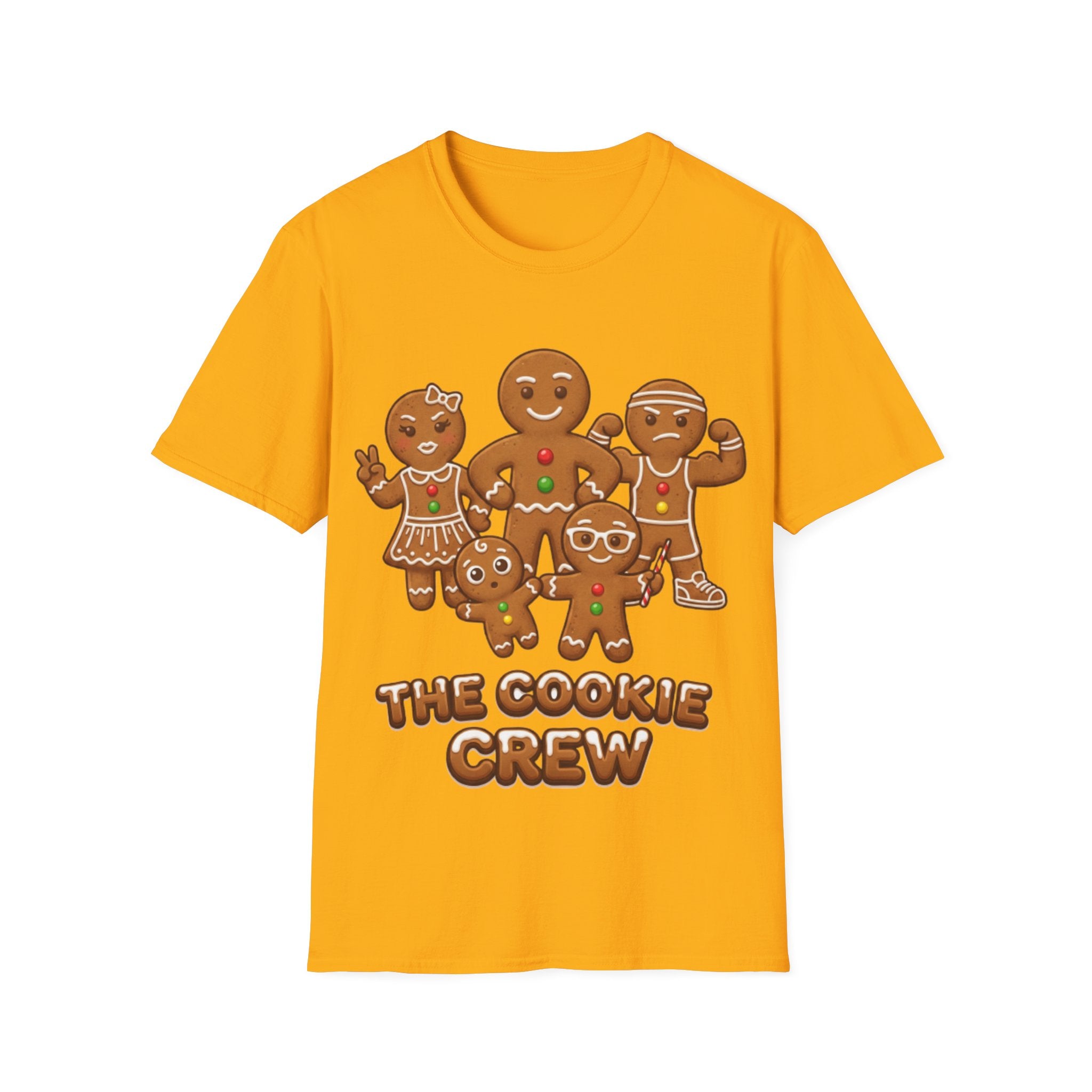 Trendy Cookie Crew Graphic Tee for Urban Style