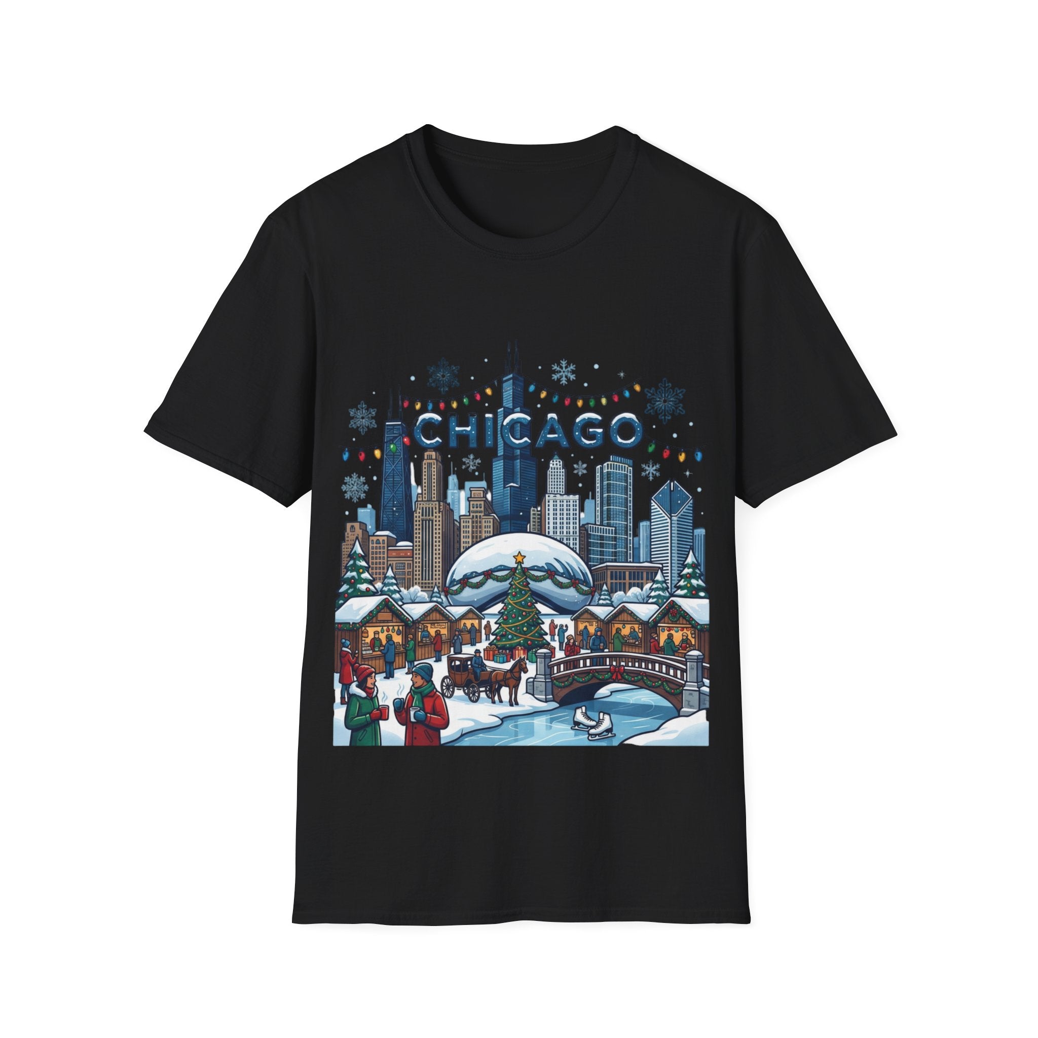 Chicago Christmas Tshirt