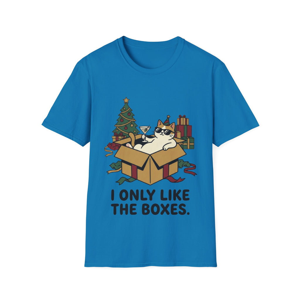 Cat Holiday Spirit Tee | Funny & Cool Christmas T-shirt