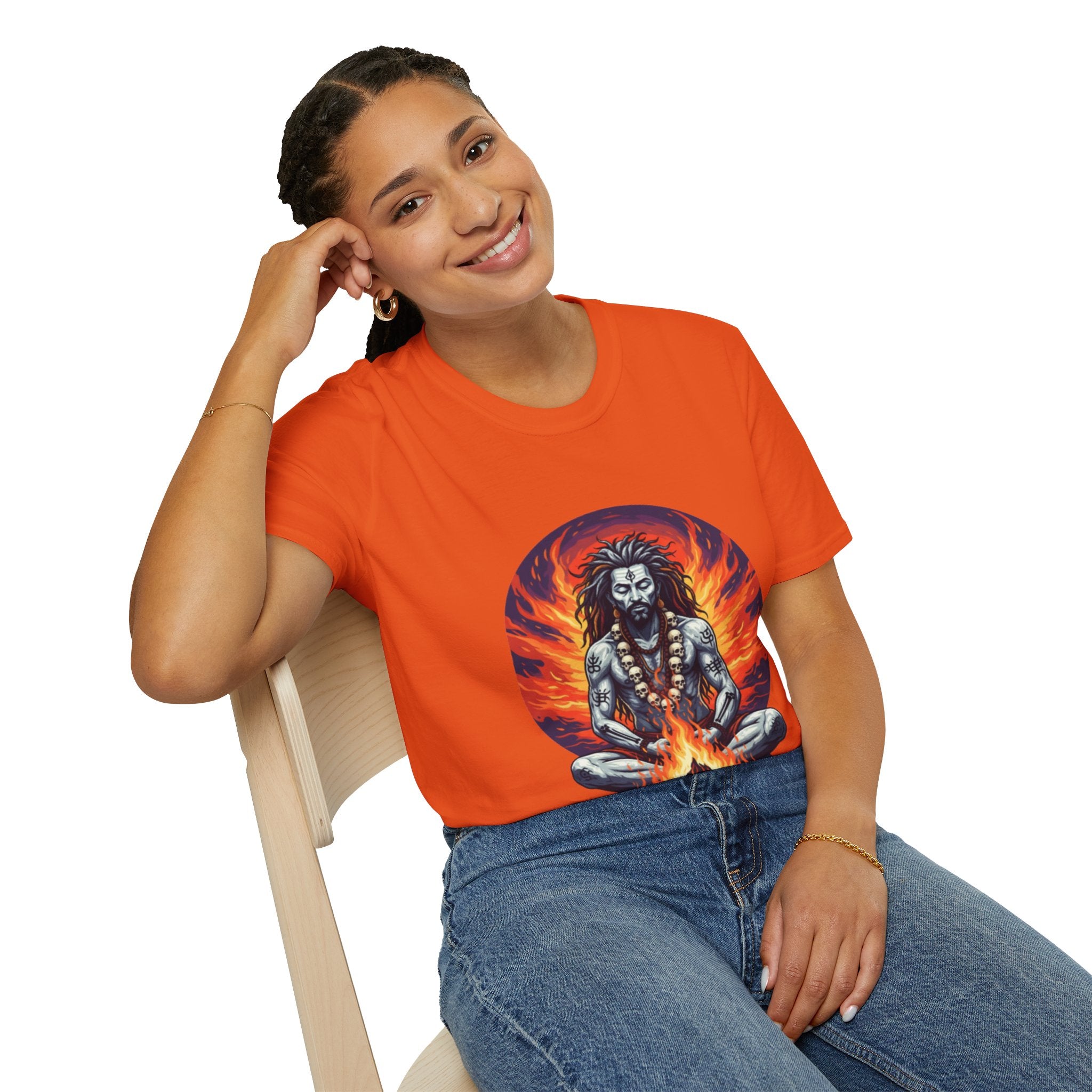 Authentic Aghori India T-Shirt: Bold Cultural Statement
