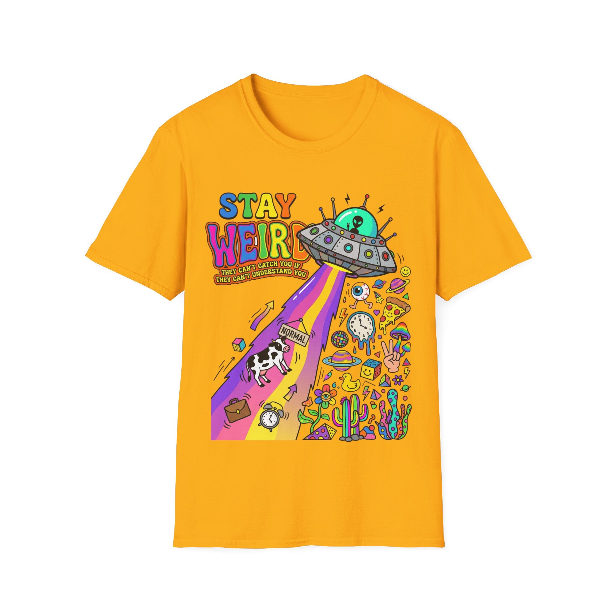 Stay Weird Tee - Trendy Urban Streetwear