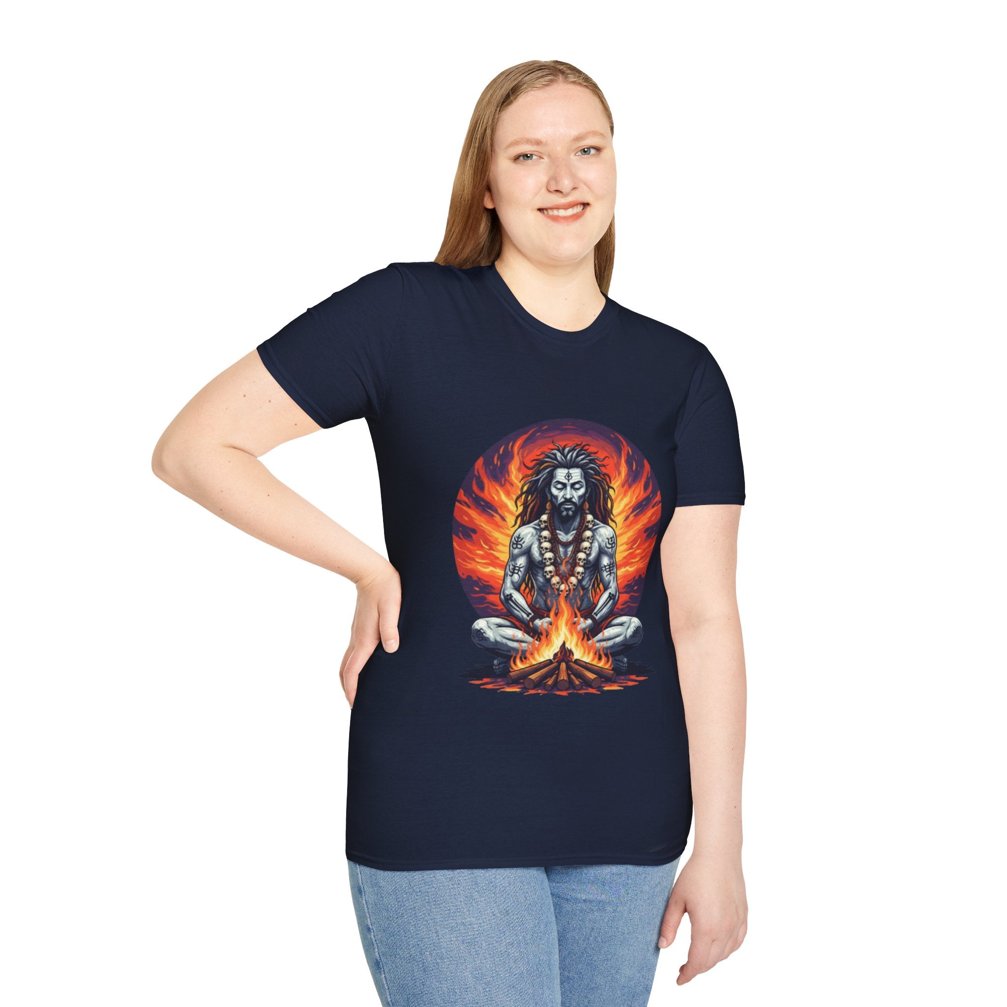Authentic Aghori India T-Shirt: Bold Cultural Statement