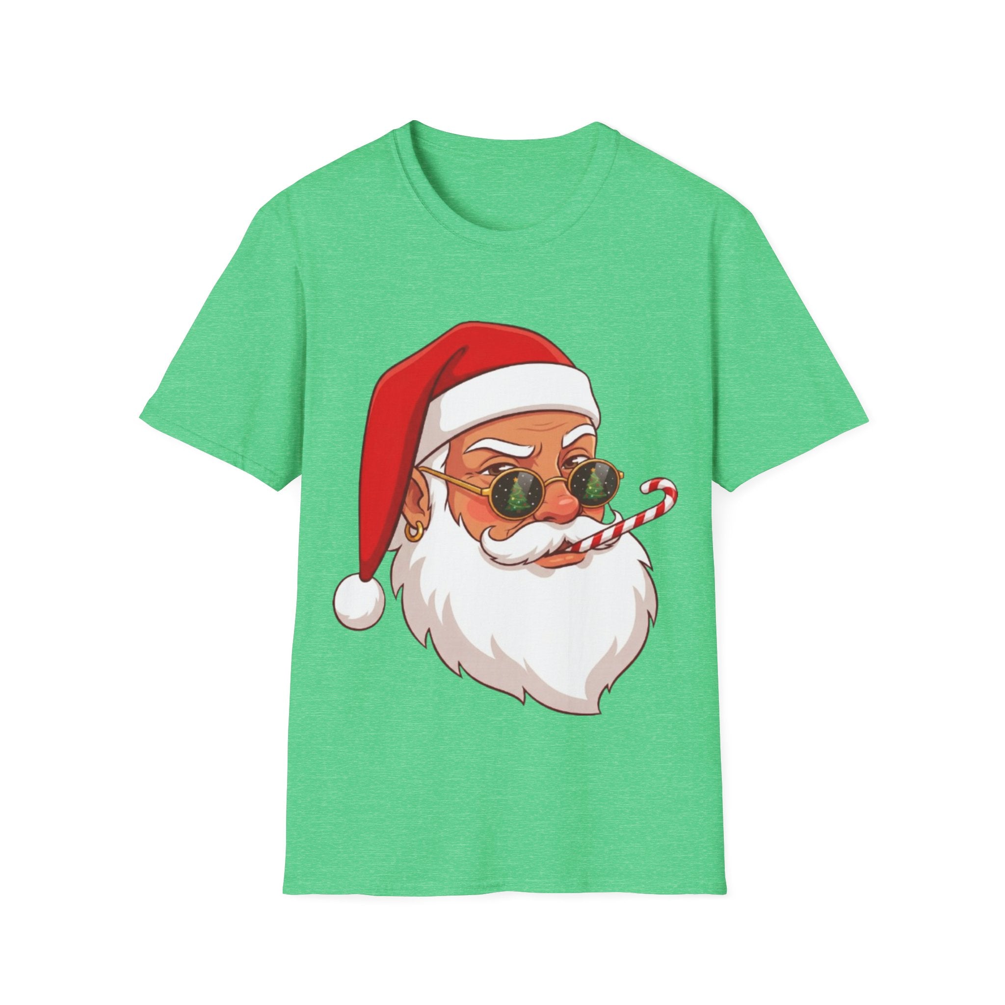 Stylish Santa Christmas Tee | Funny & Cool Holiday T-shirt