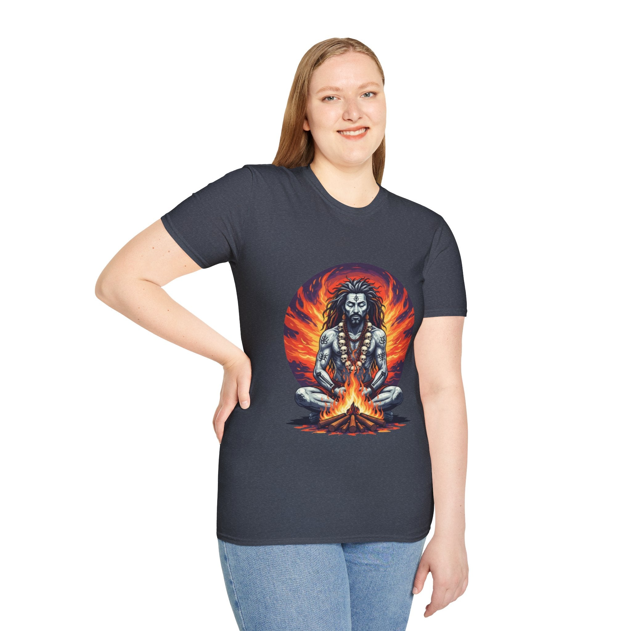 Authentic Aghori India T-Shirt: Bold Cultural Statement