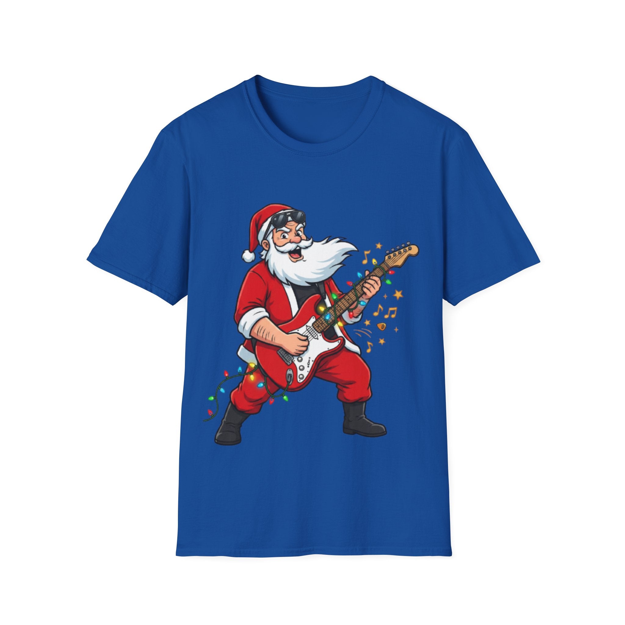 Rockin' Santa Tee - Trendy Urban Streetwear Vibe