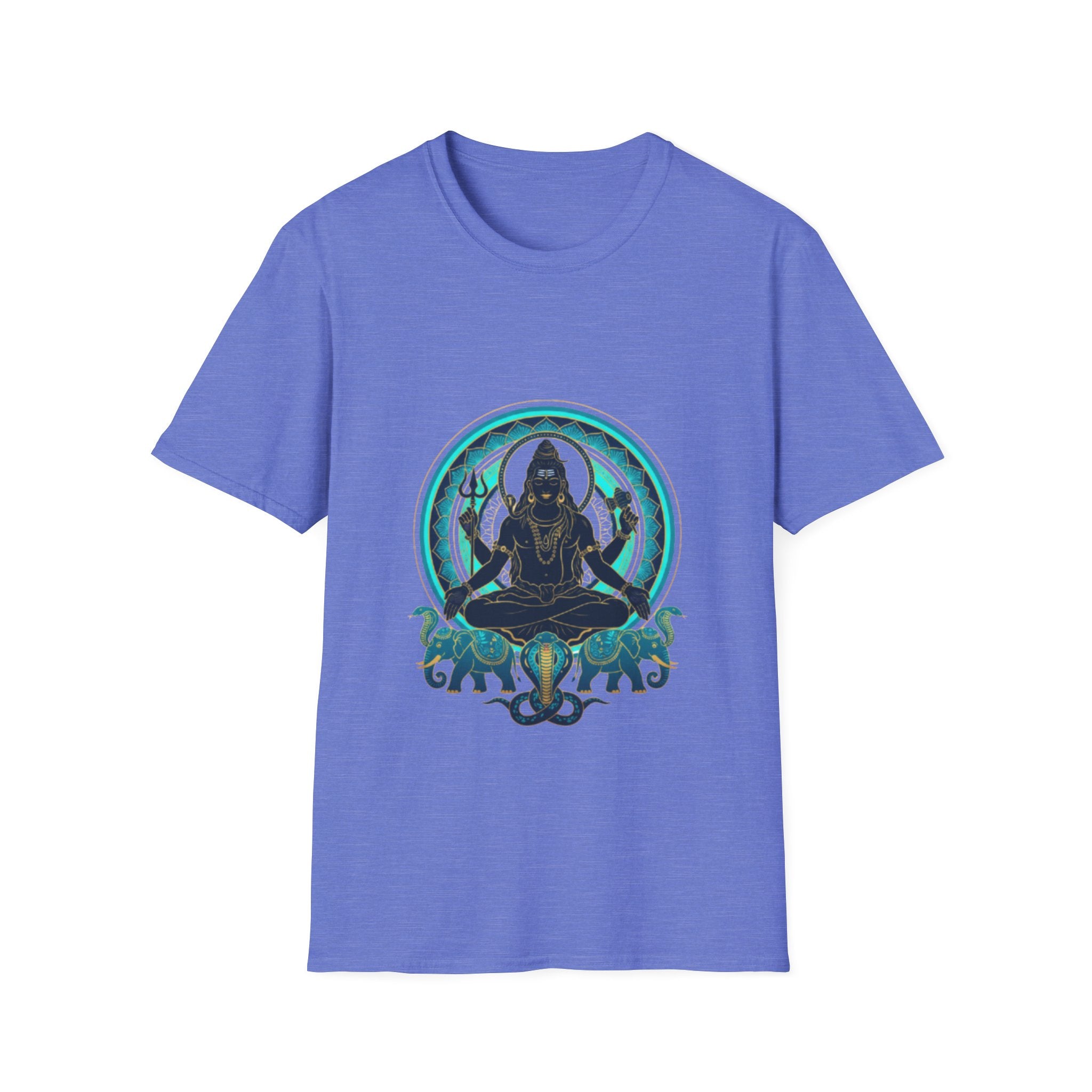 Mahadev Enlightning Aesthetic Silhouette Tee