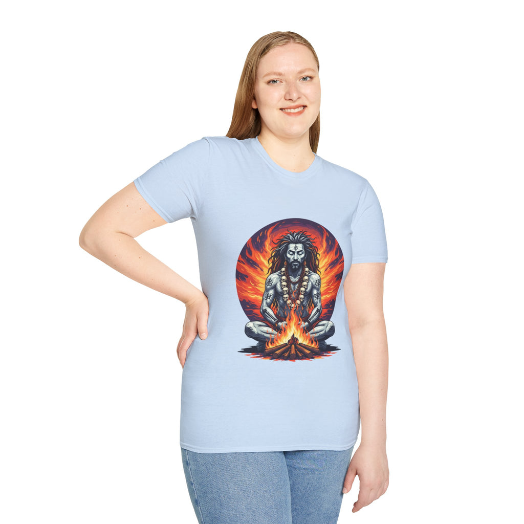 Authentic Aghori India T-Shirt: Bold Cultural Statement