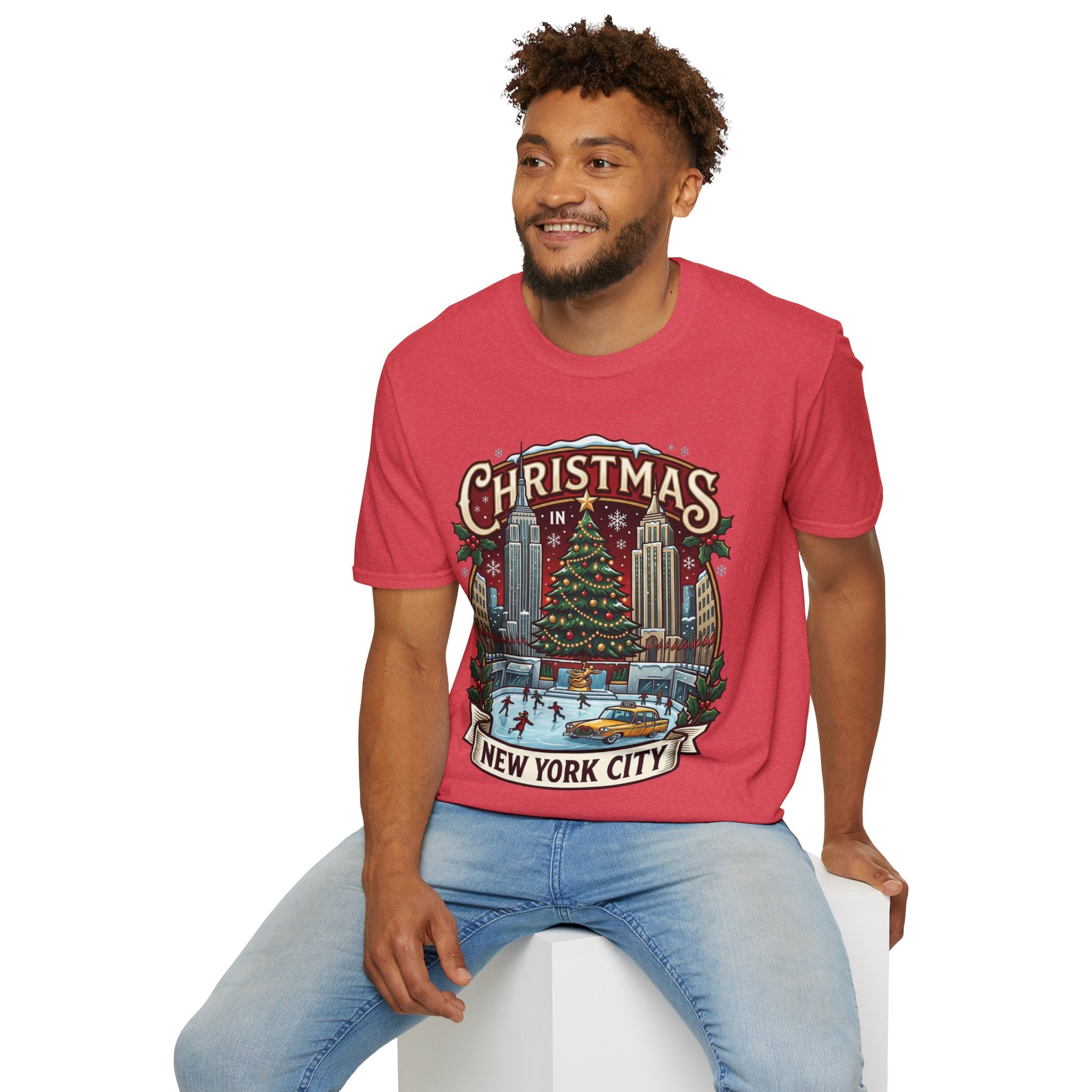 New York Christmas T-Shirt: Festive & Stylish