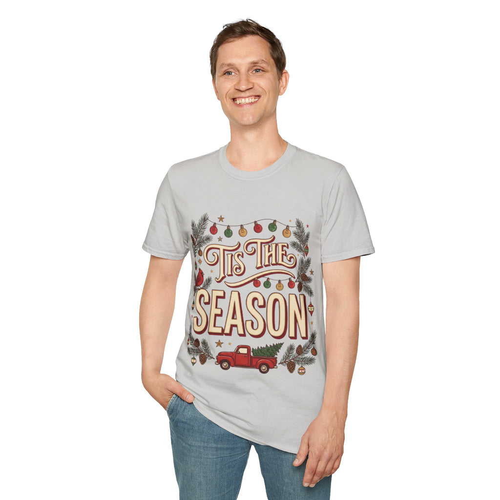 'Tis The Season' Christmas Tee | Cute & Cozy Holiday Graphic Tee
