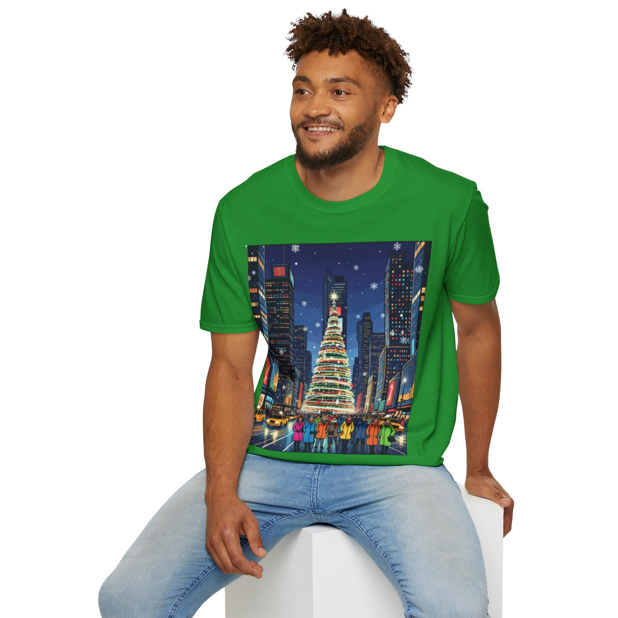 New York Christmas T-Shirt: Festive & Stylish