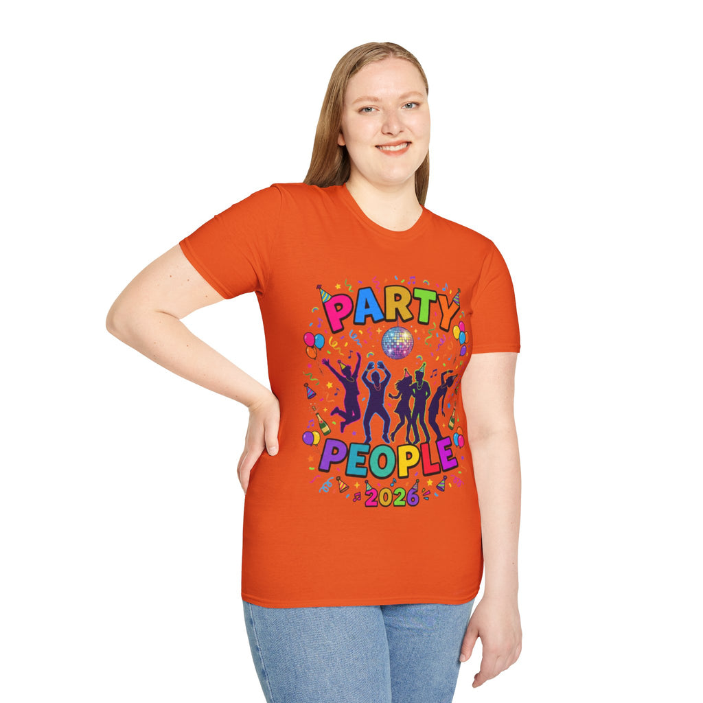 Party People 2026 Vibrant Streetwear Tee