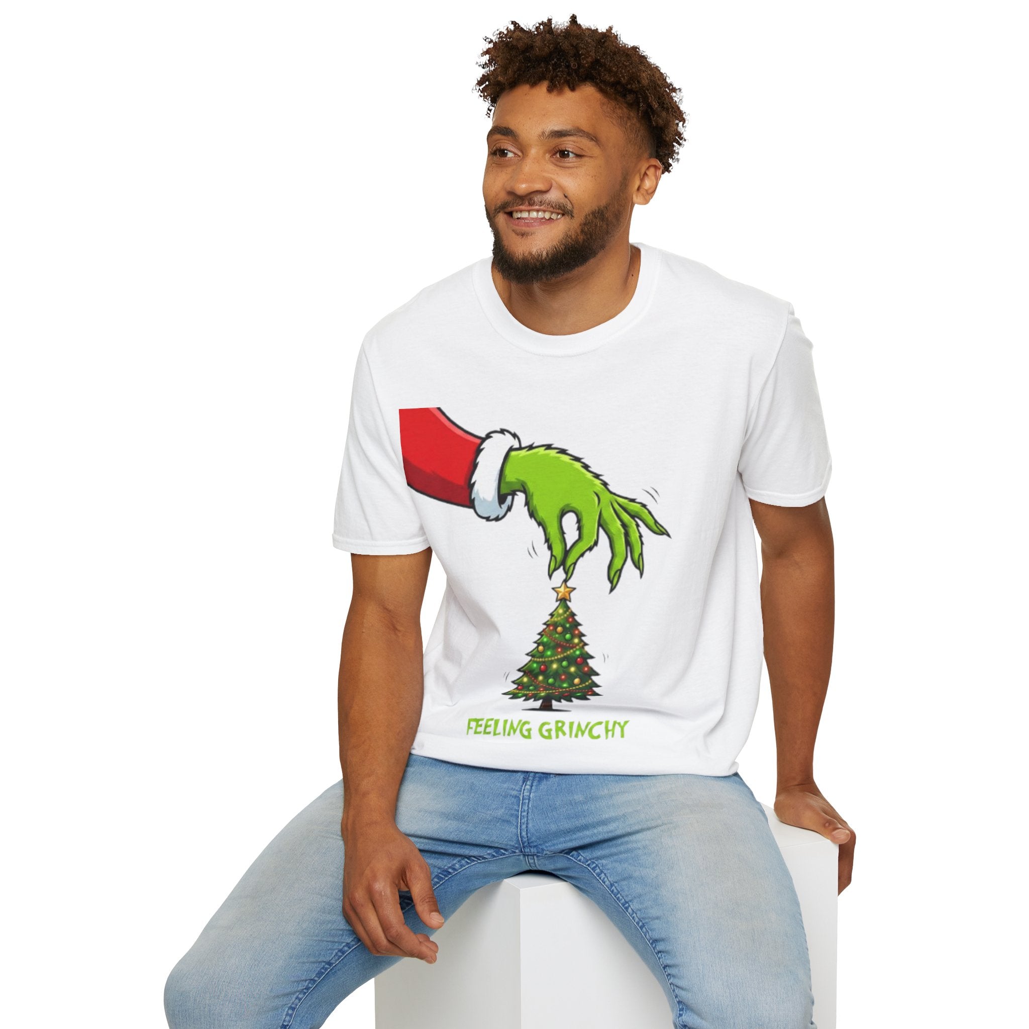 Feeling Grinchy T-shirt | Funny Grinch Christmas T-shirt