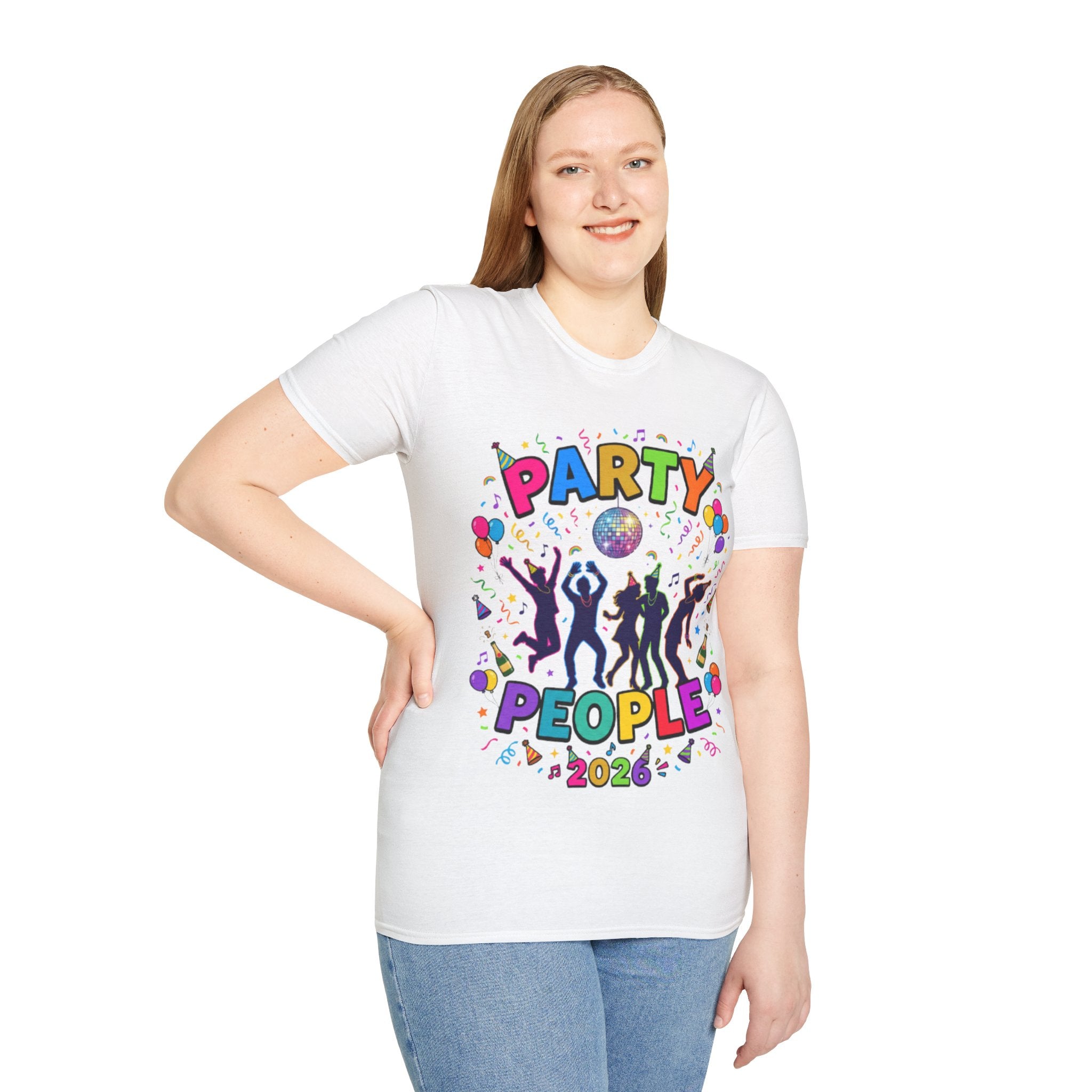 Party People 2026 Vibrant Streetwear Tee