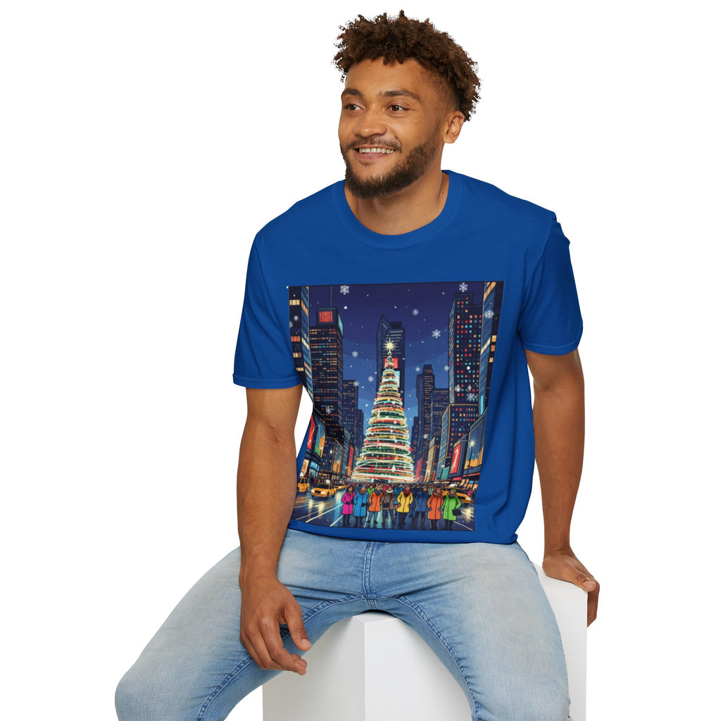 New York Christmas T-Shirt: Festive & Stylish