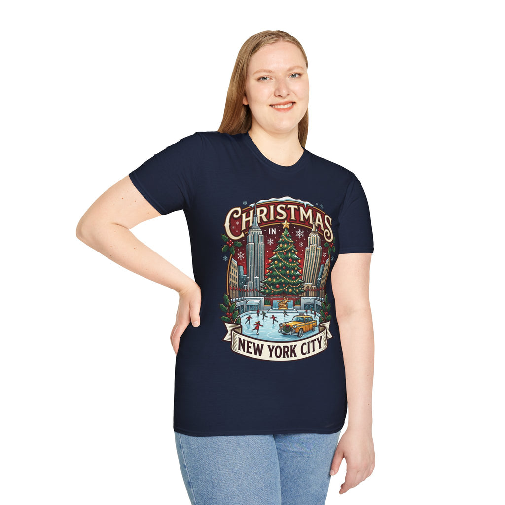 New York Christmas T-Shirt: Festive & Stylish