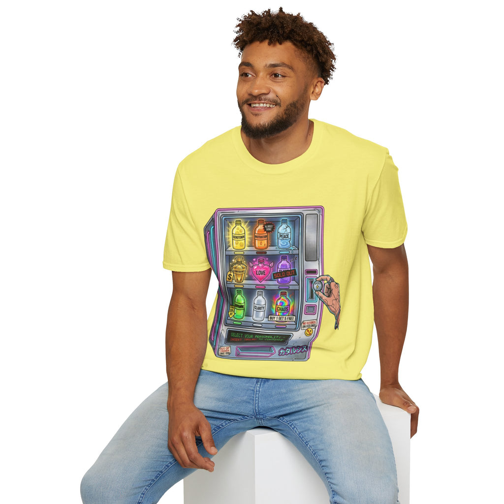 Urban Vending Machine T-Shirt - Trendy Streetwear