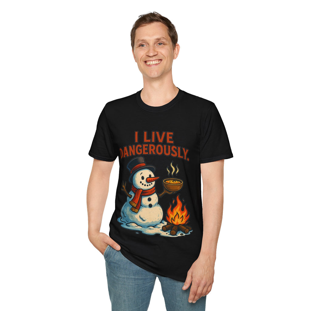 Melting Snowman Tee | Funny & Cool Christmas T-shirt