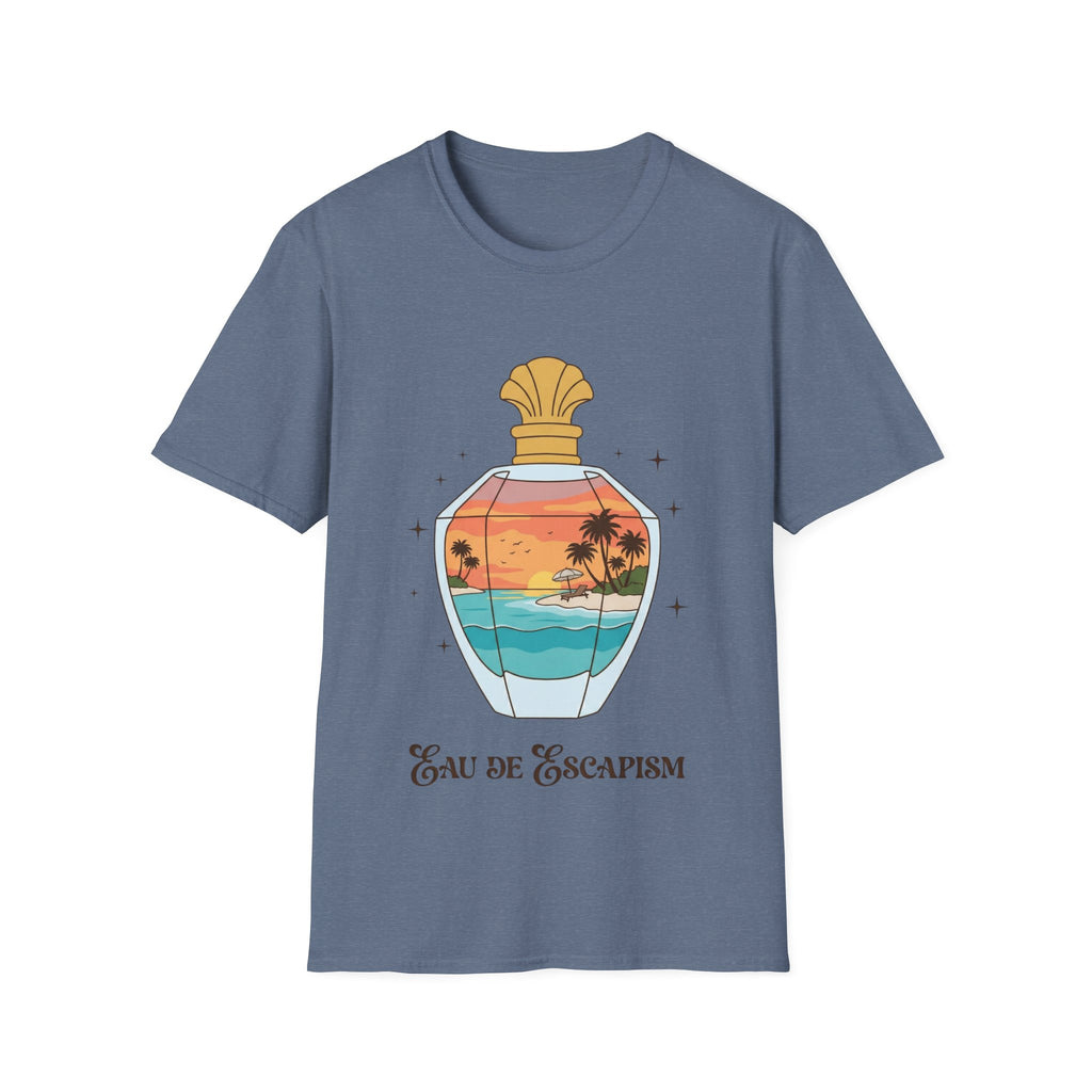 Eau De Escapism Graphic Tee - Dreamy Vacation Aesthetic T-shirt