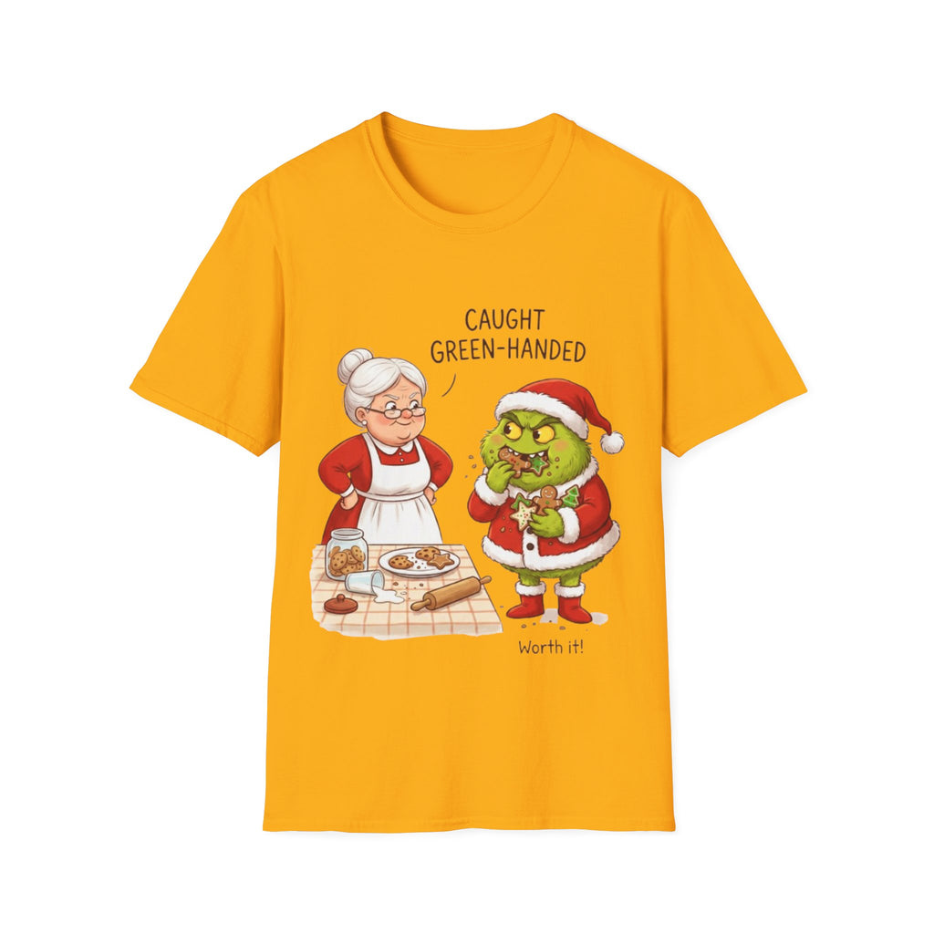 Grinch Cookie Thief T-shirt | Funny Holiday Baking Tee