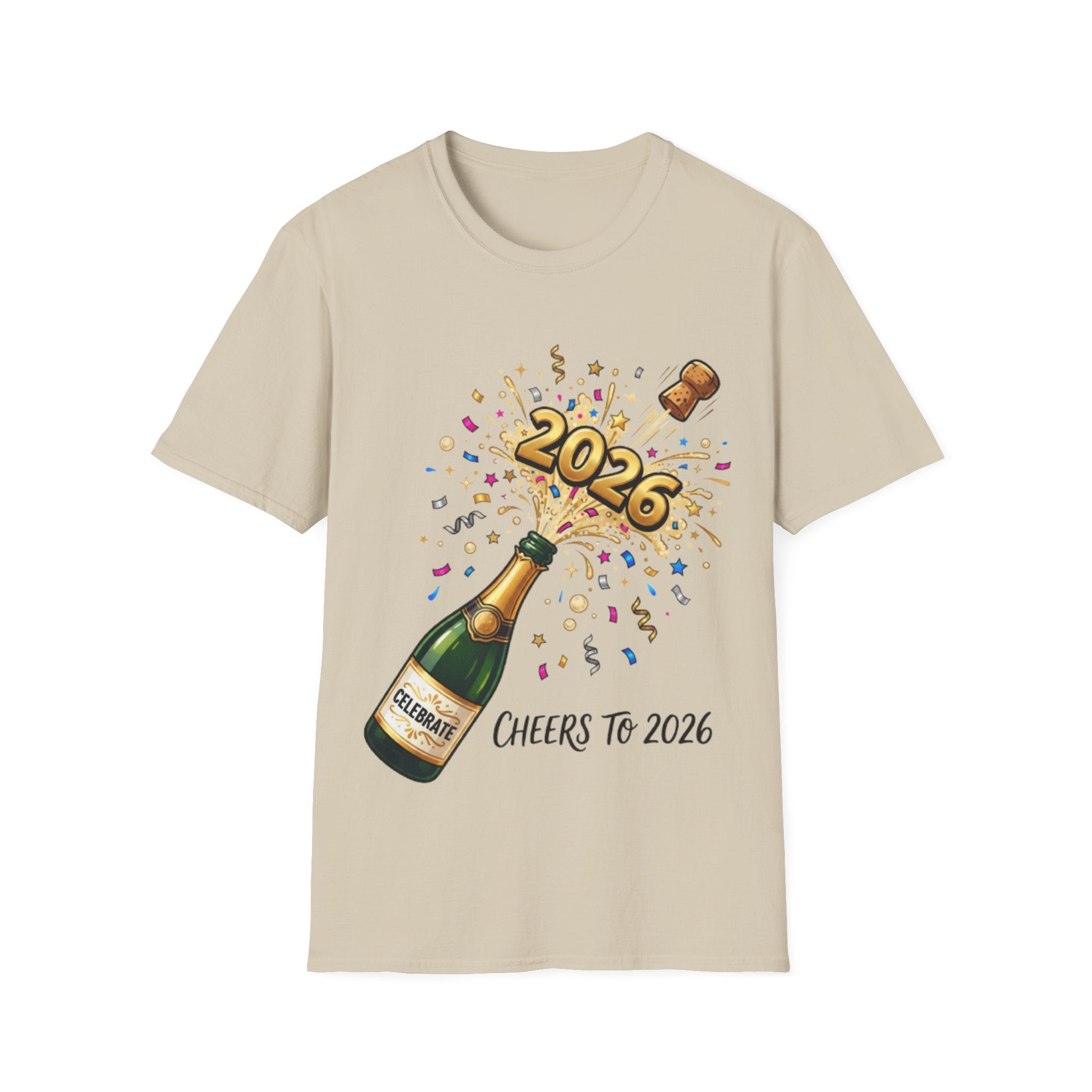 Celebrate 2026 Urban Streetwear Tee - Trendy Vibes