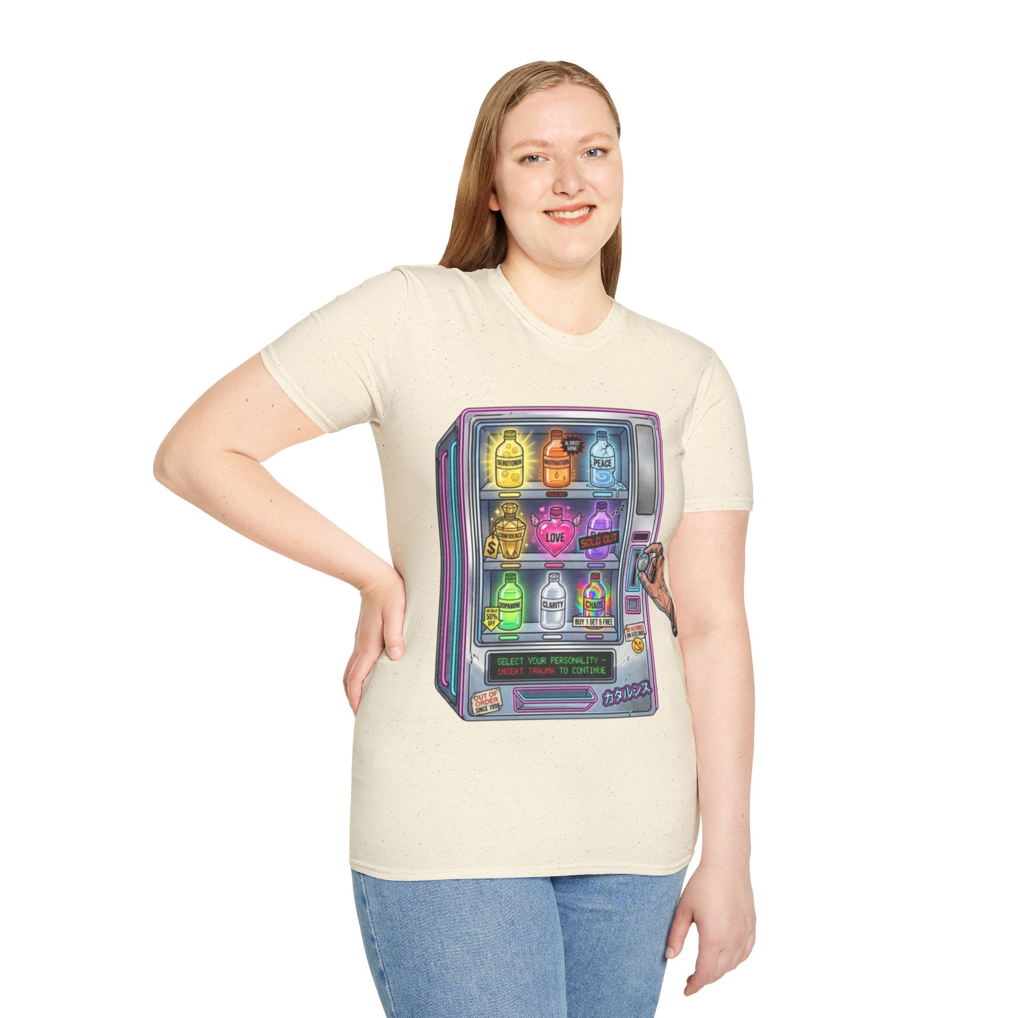 Urban Vending Machine T-Shirt - Trendy Streetwear