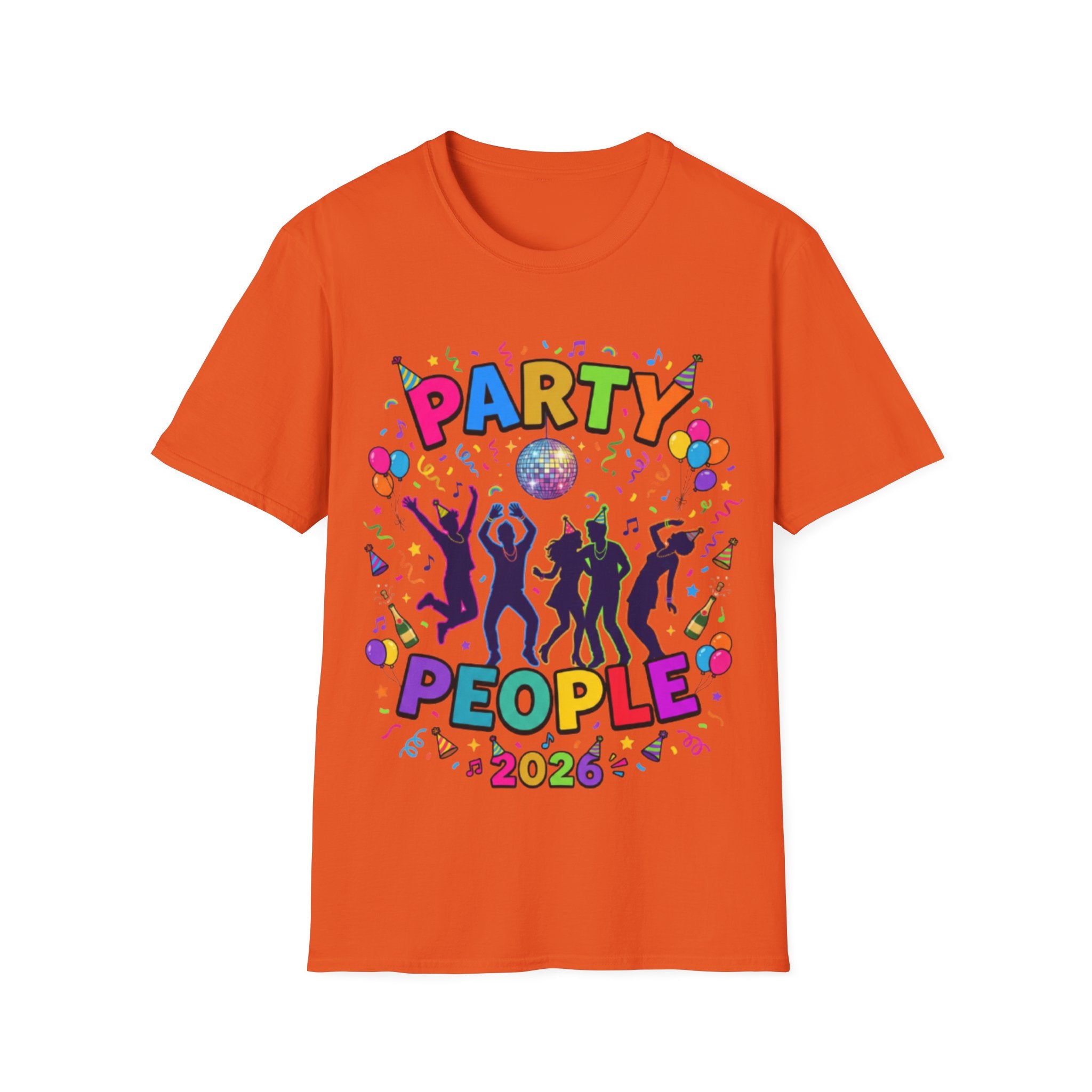 Party People 2026 Vibrant Streetwear Tee