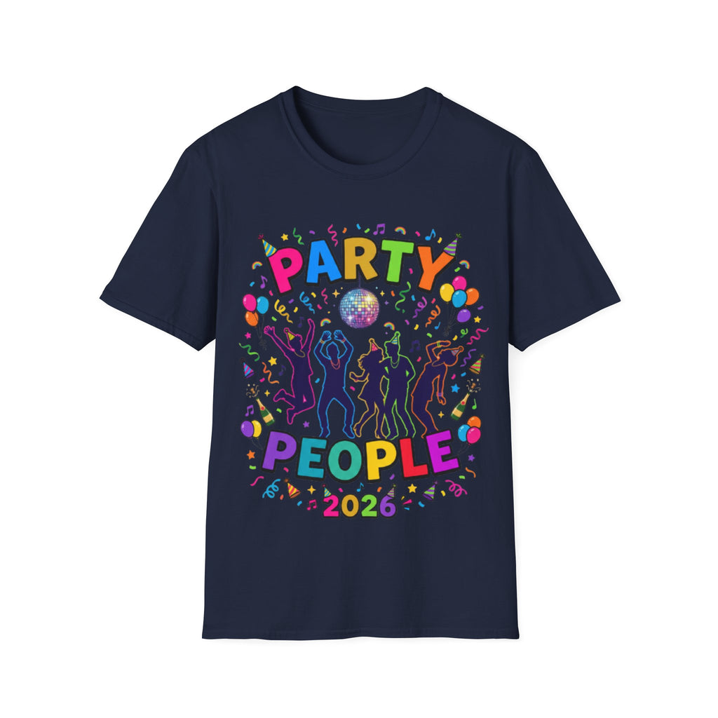 Party People 2026 Vibrant Streetwear Tee