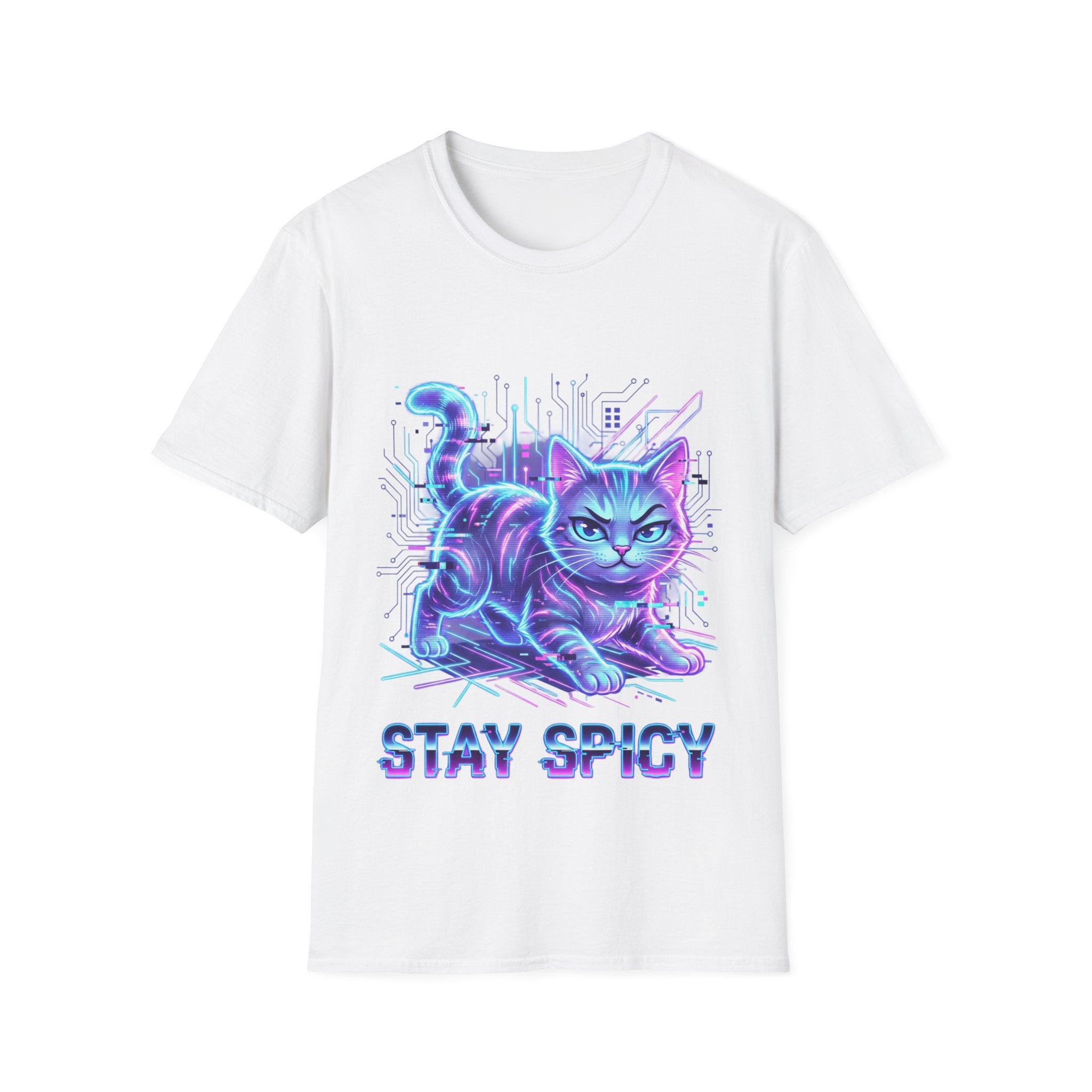 Revolt Drip: Cyber Cat T-shirt