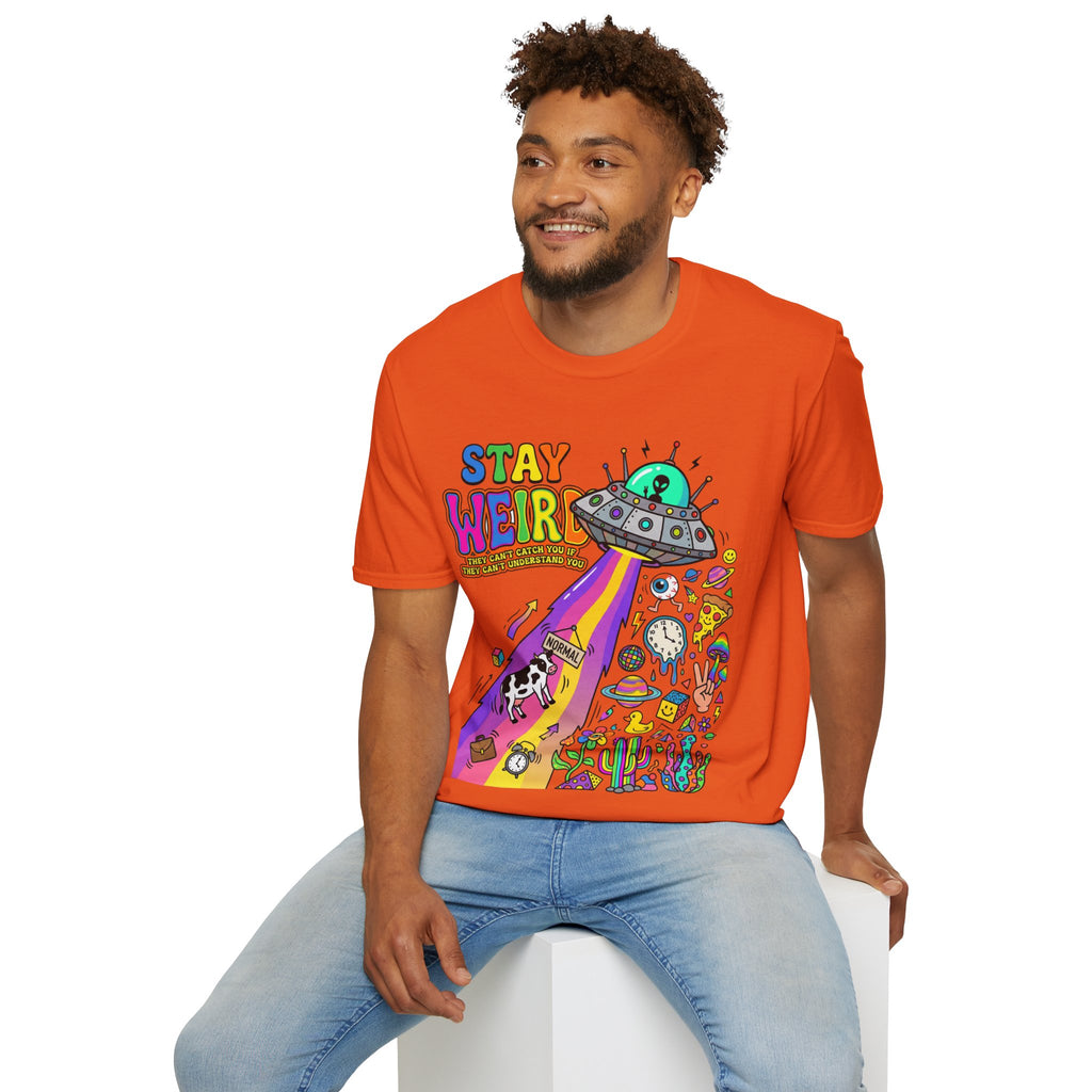 Stay Weird Tee - Trendy Urban Streetwear