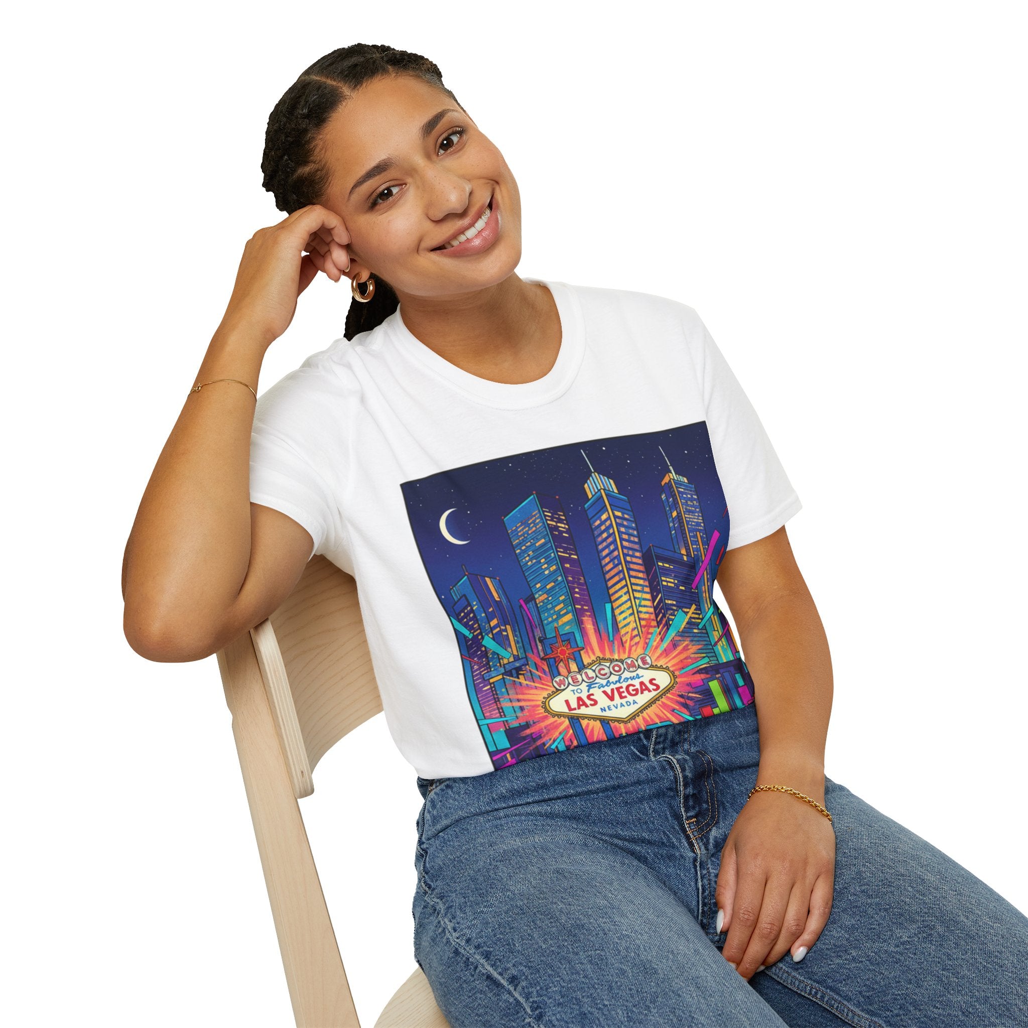 LasVegas city picture design Tee