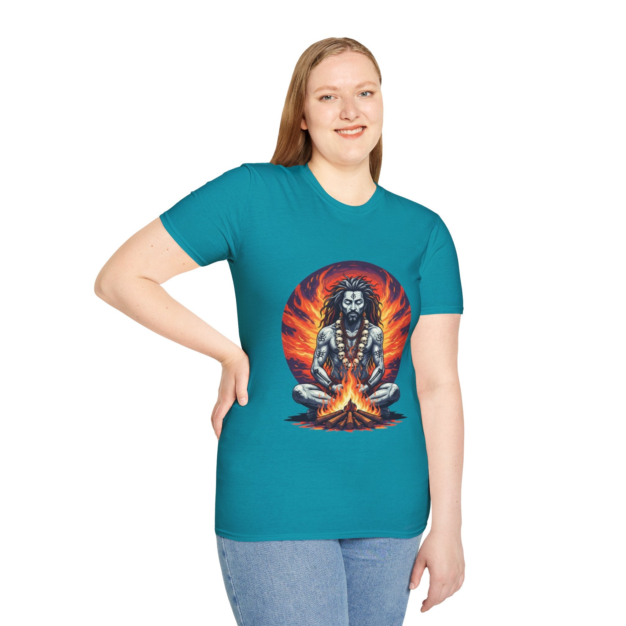 Authentic Aghori India T-Shirt: Bold Cultural Statement